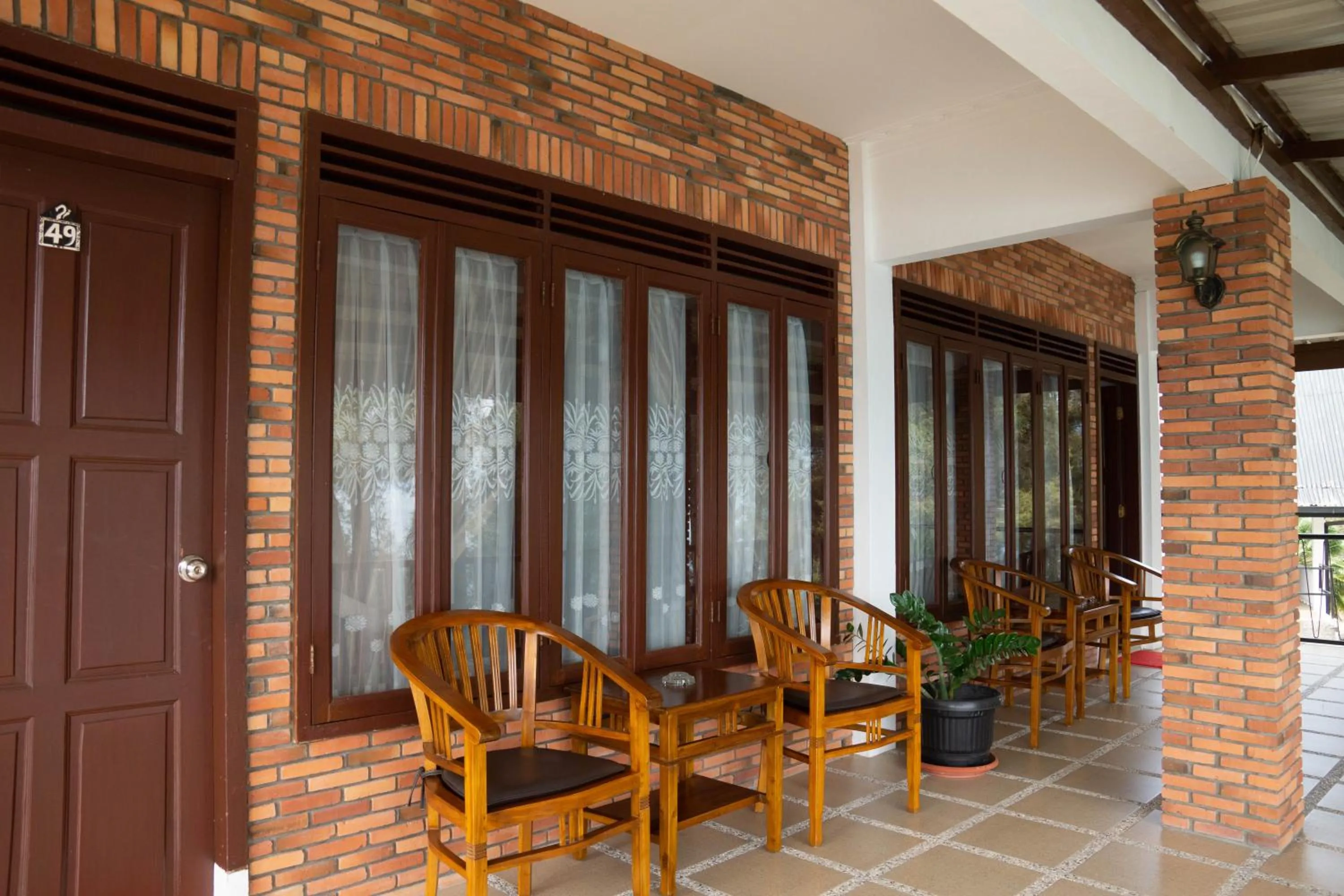 Balcony/Terrace in Toledo Inn
