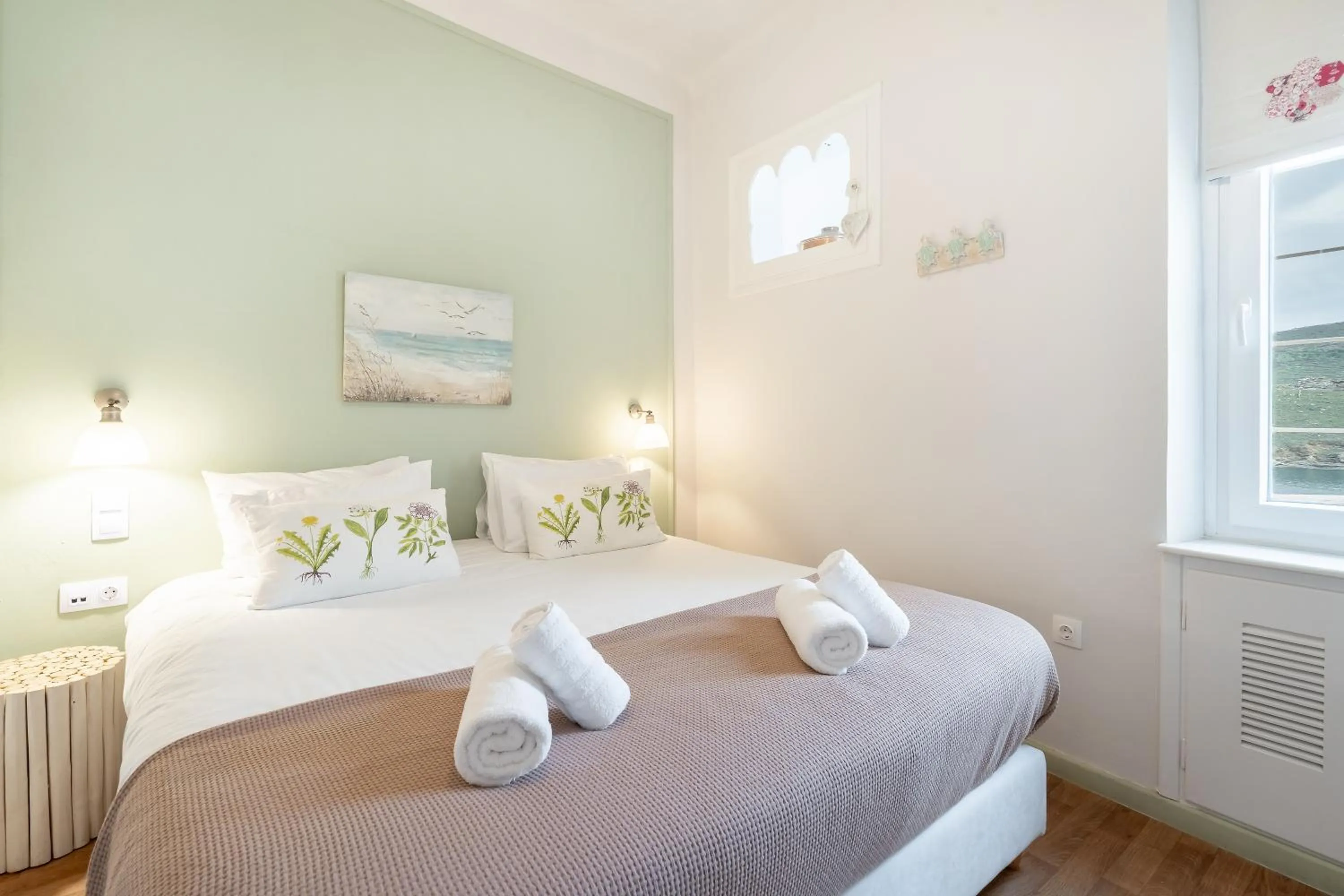 Bedroom, Bed in Castel Abaso Boutique Apartments by Explore Andros