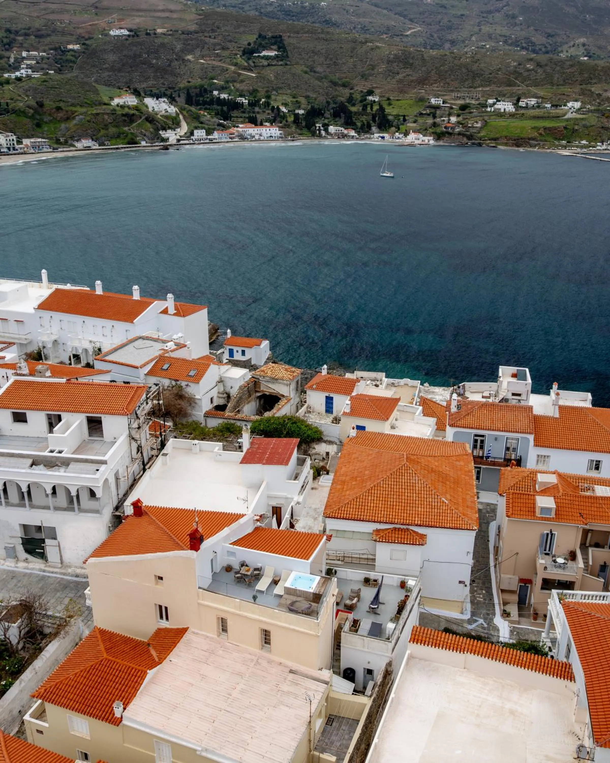 Property building in Castel Abaso Boutique Apartments by Explore Andros