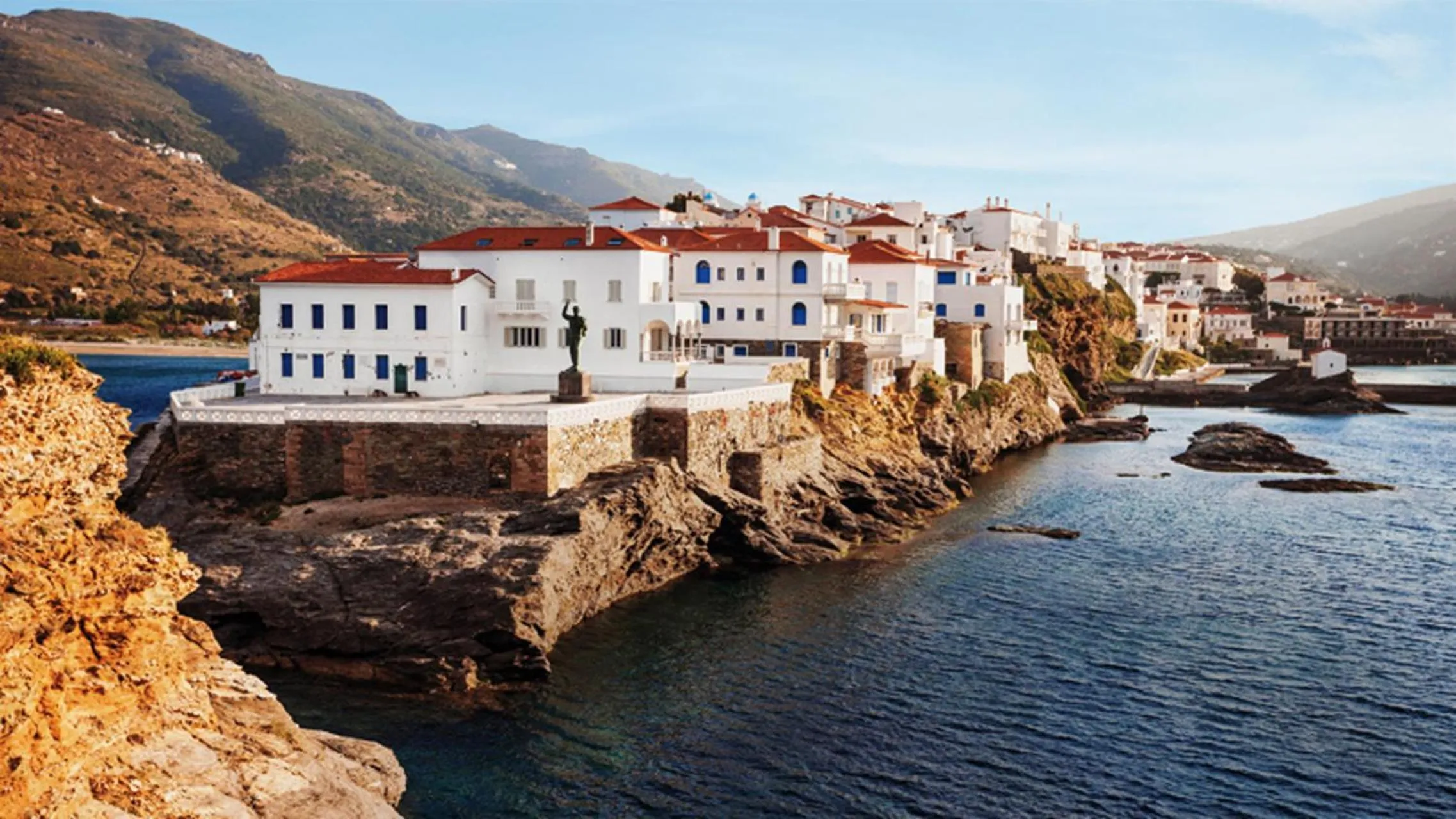 Natural landscape in Castel Abaso Boutique Apartments by Explore Andros