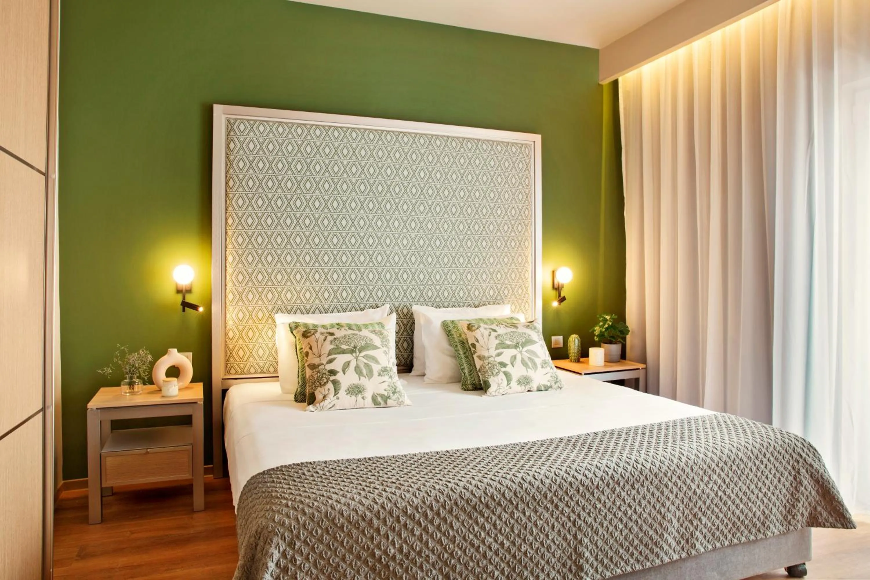 Bed in Zeus Essence Bucharest Central