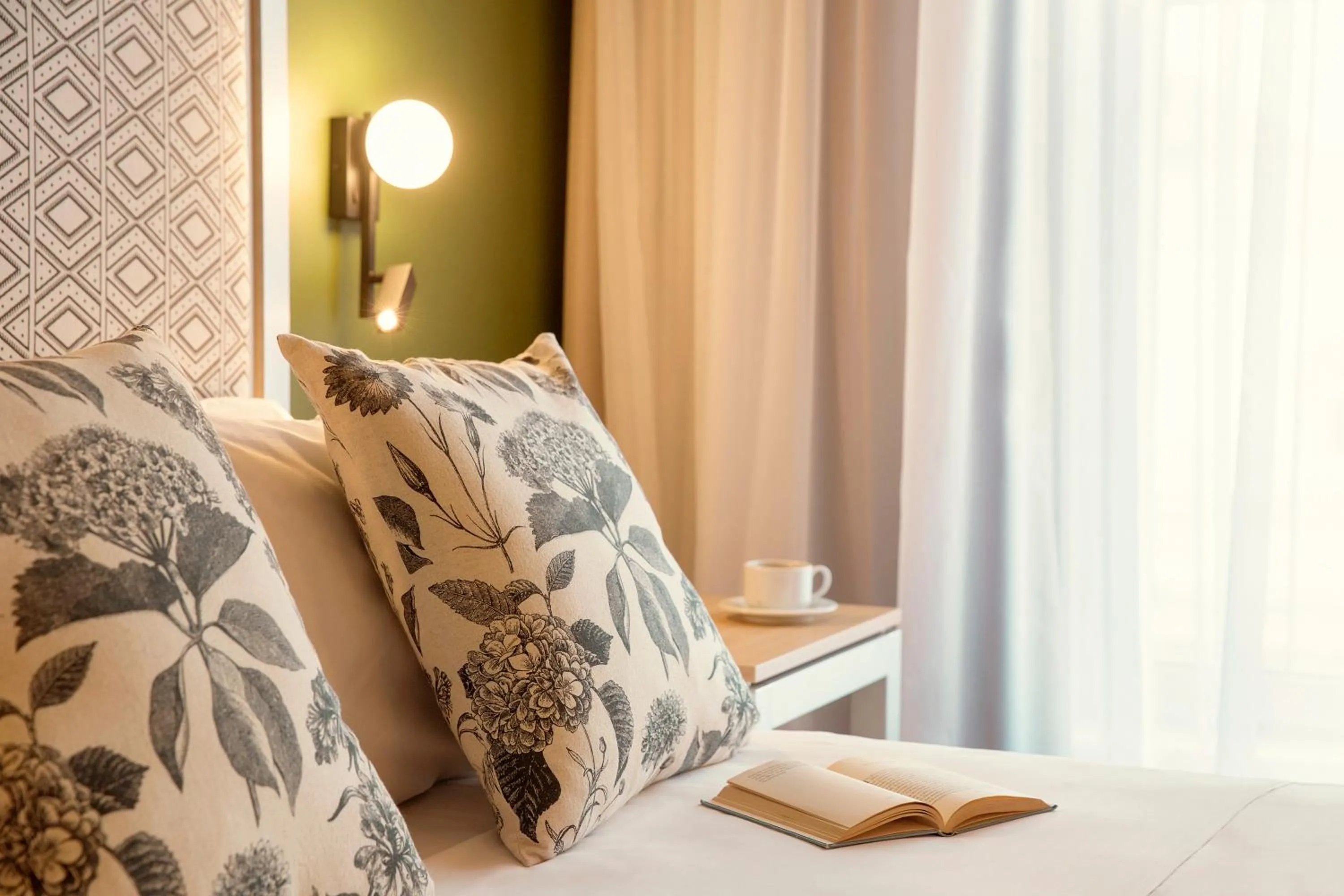 Bed in Zeus Essence Bucharest Central