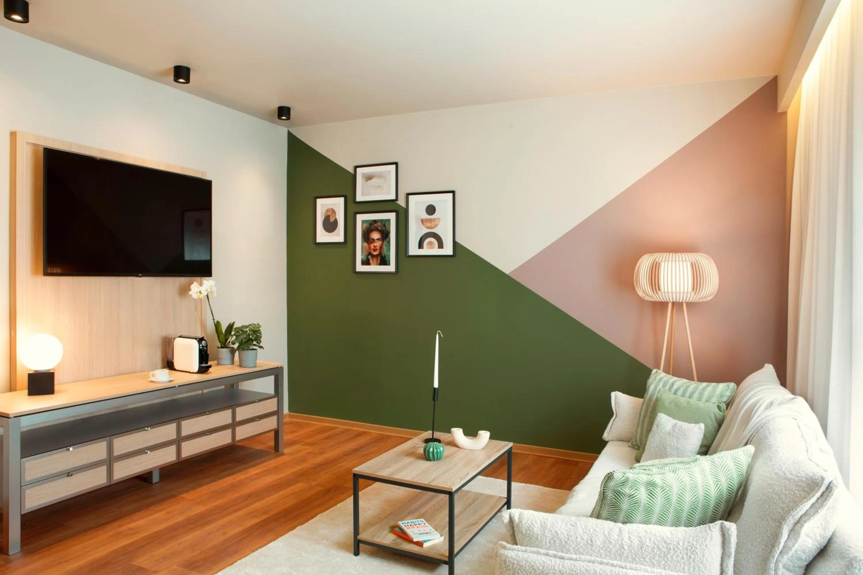 Seating area in Zeus Essence Bucharest Central