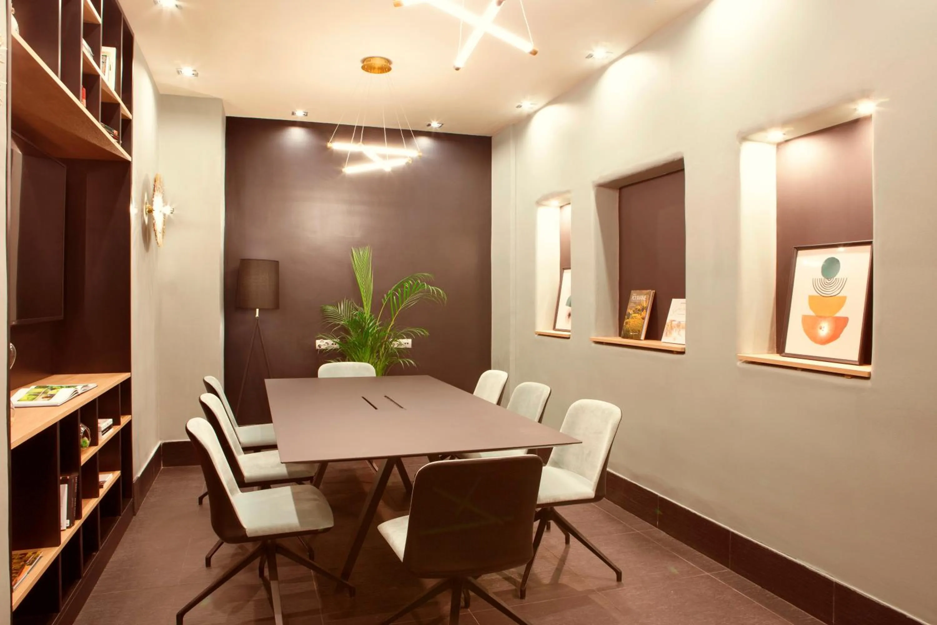 Seating area in Zeus Essence Bucharest Central