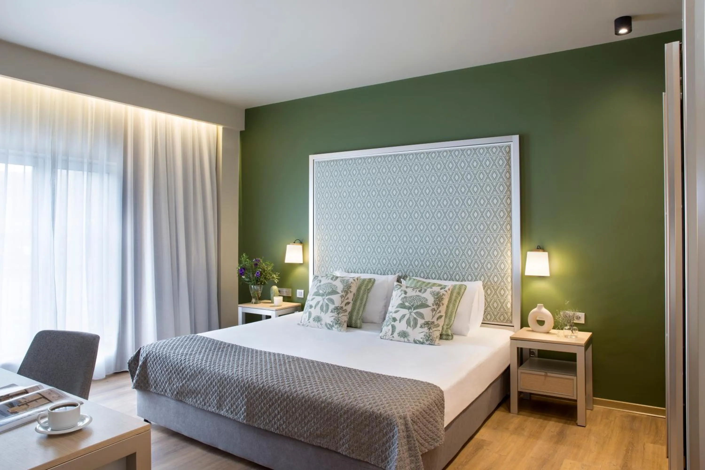 Bed in Zeus Essence Bucharest Central