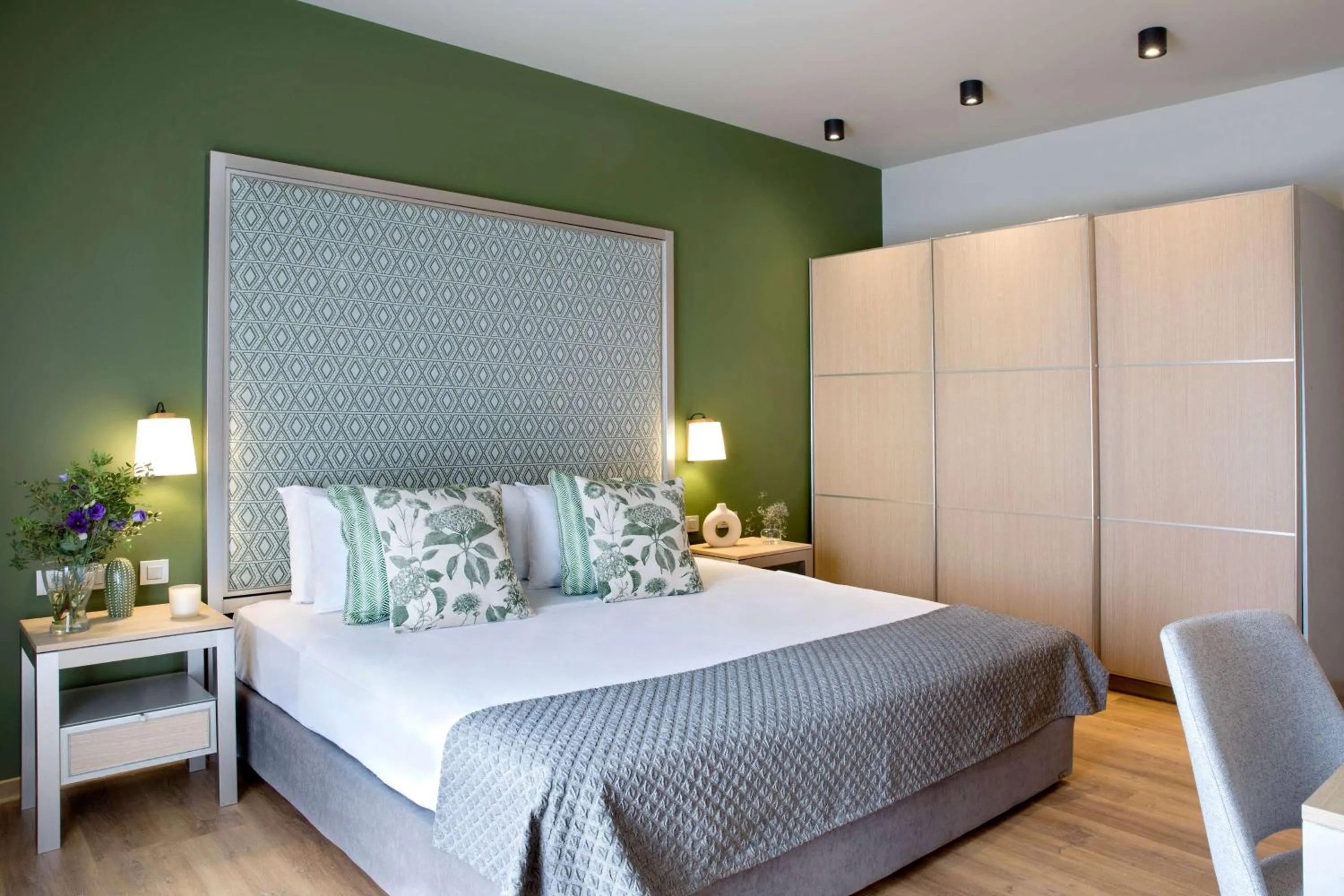 Bed in Zeus Essence Bucharest Central