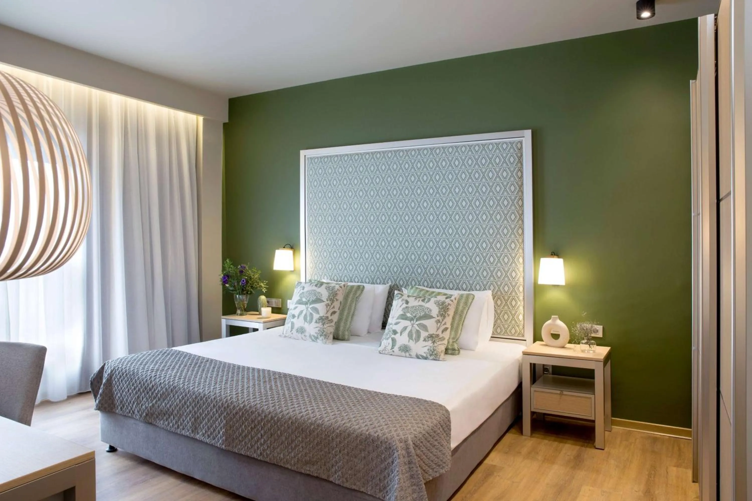 Bed in Zeus Essence Bucharest Central