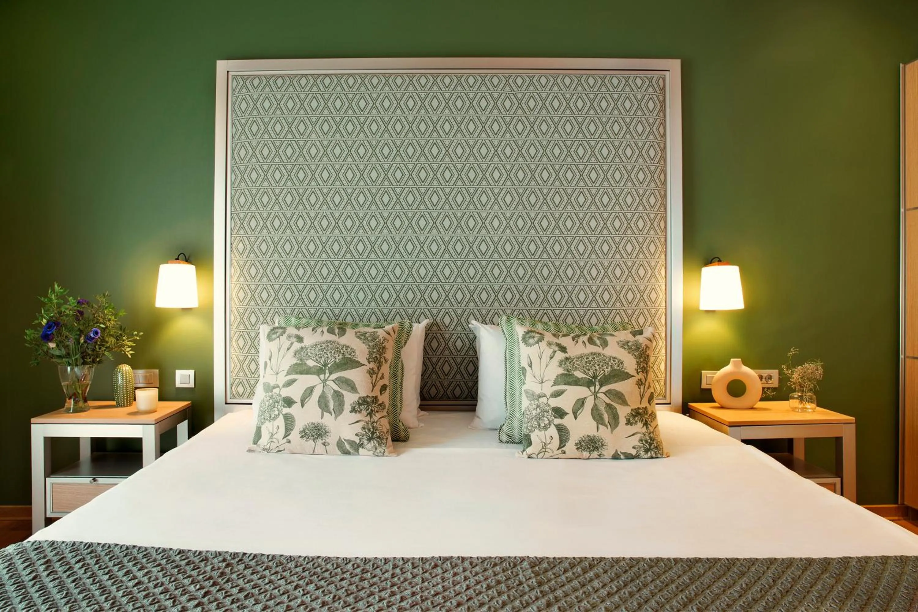 Bed in Zeus Essence Bucharest Central