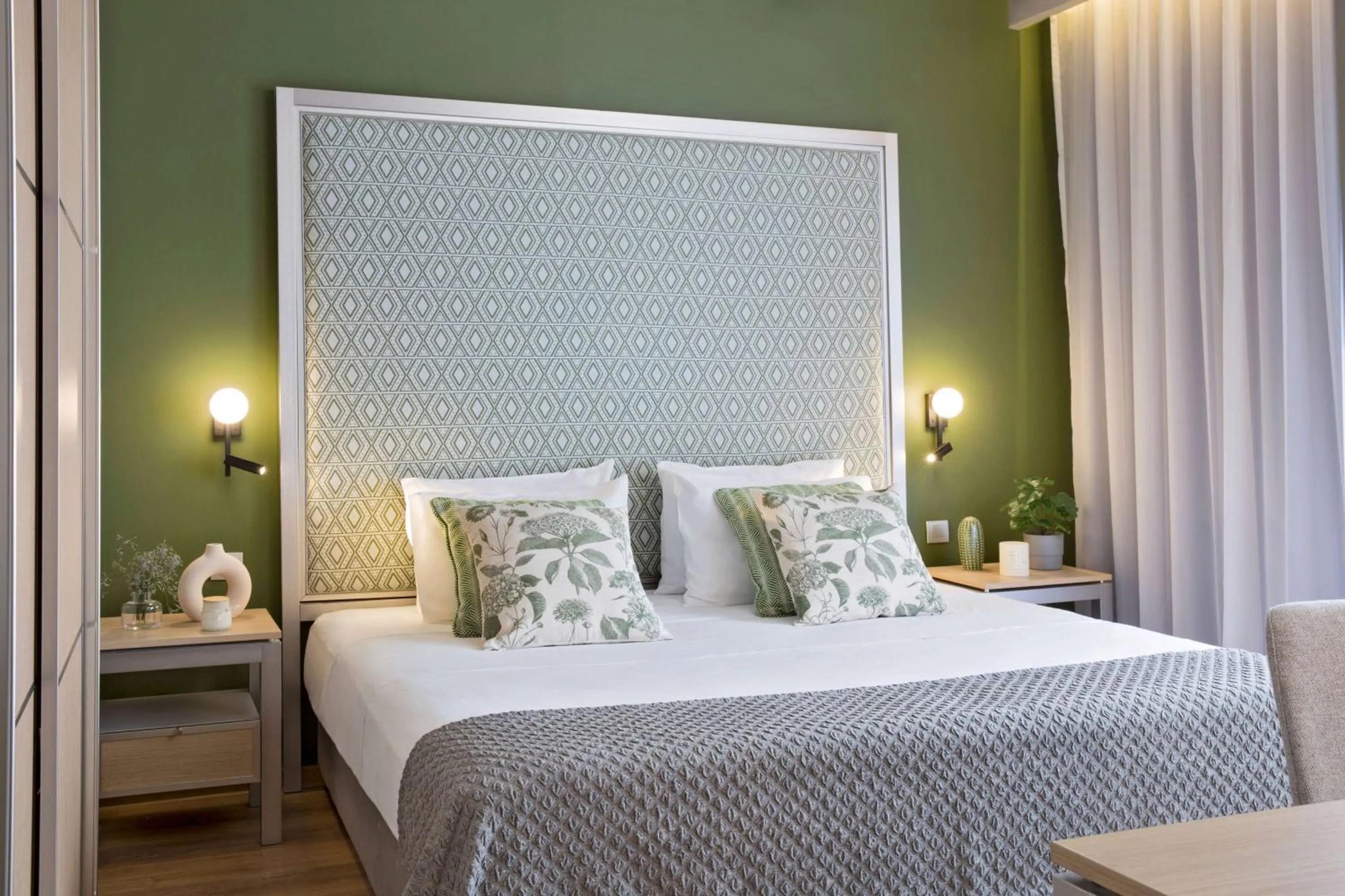 Bed in Zeus Essence Bucharest Central