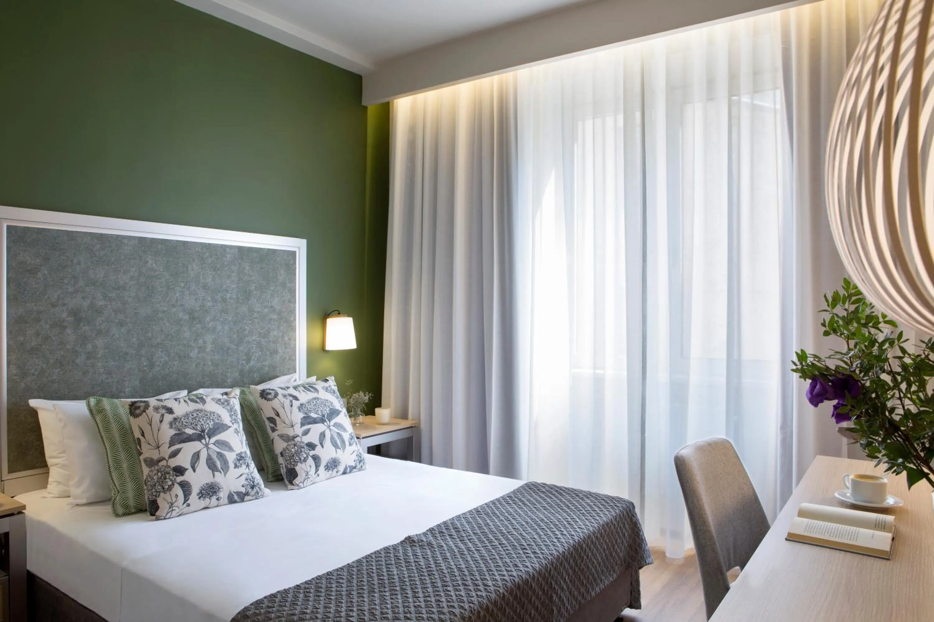 Bed in Zeus Essence Bucharest Central