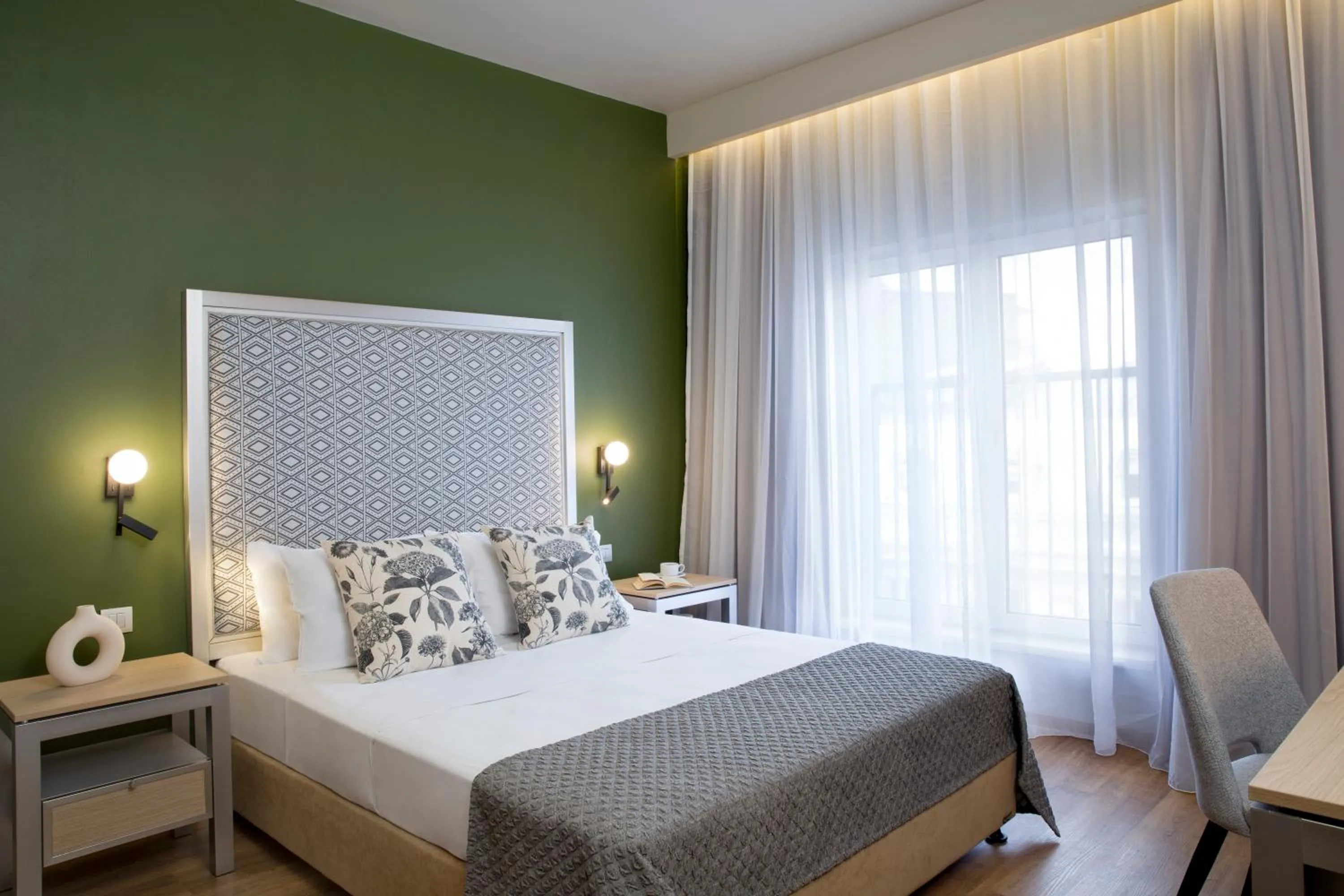 Bed in Zeus Essence Bucharest Central