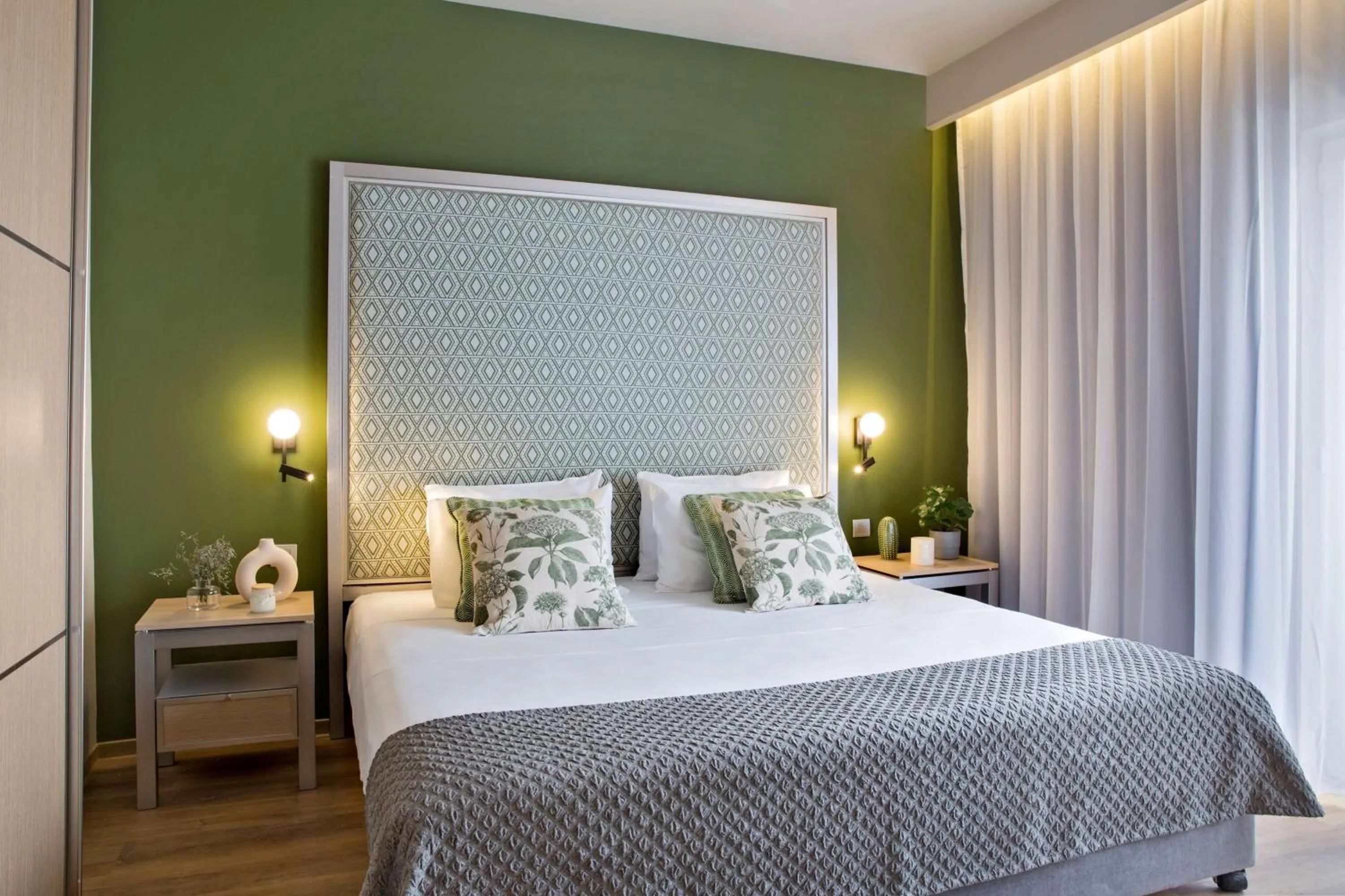 Bed in Zeus Essence Bucharest Central