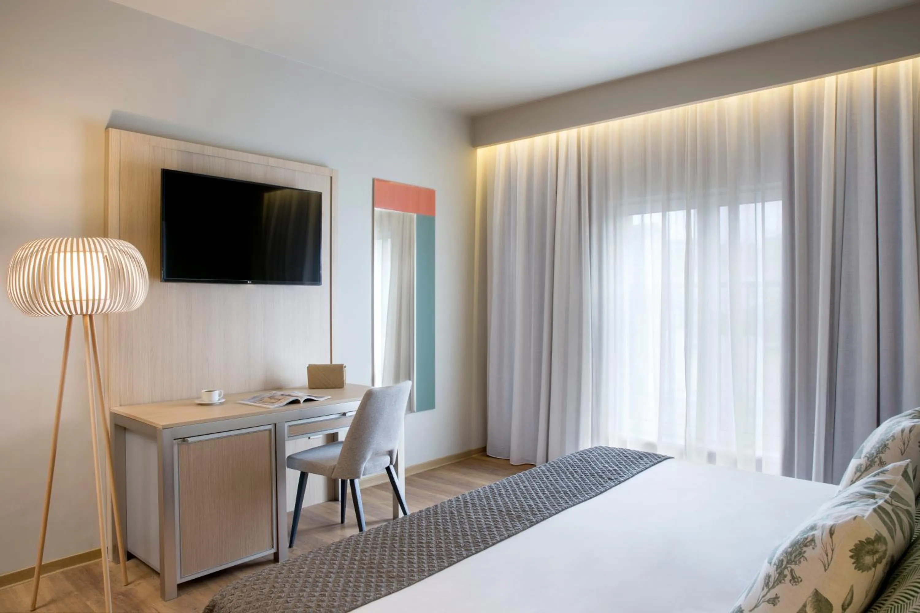 Decorative detail, Bed in Zeus Essence Bucharest Central