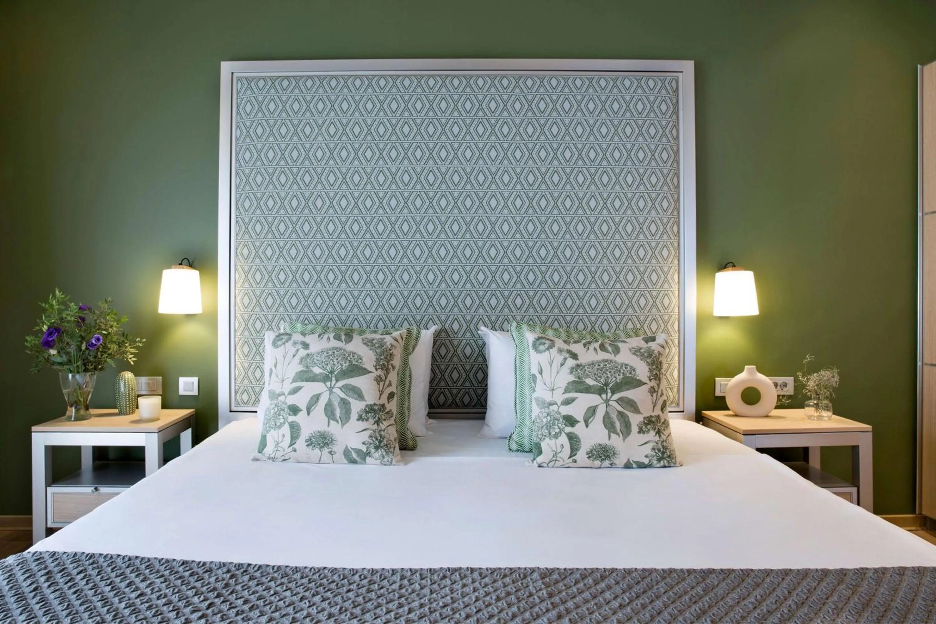 Bed in Zeus Essence Bucharest Central