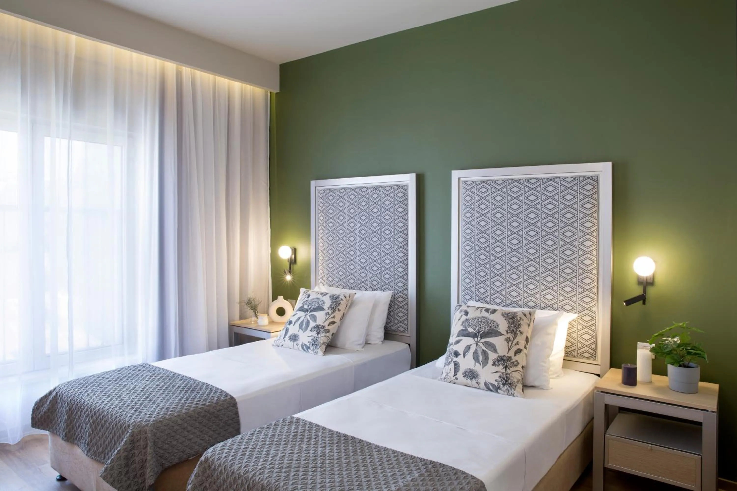 Bed in Zeus Essence Bucharest Central