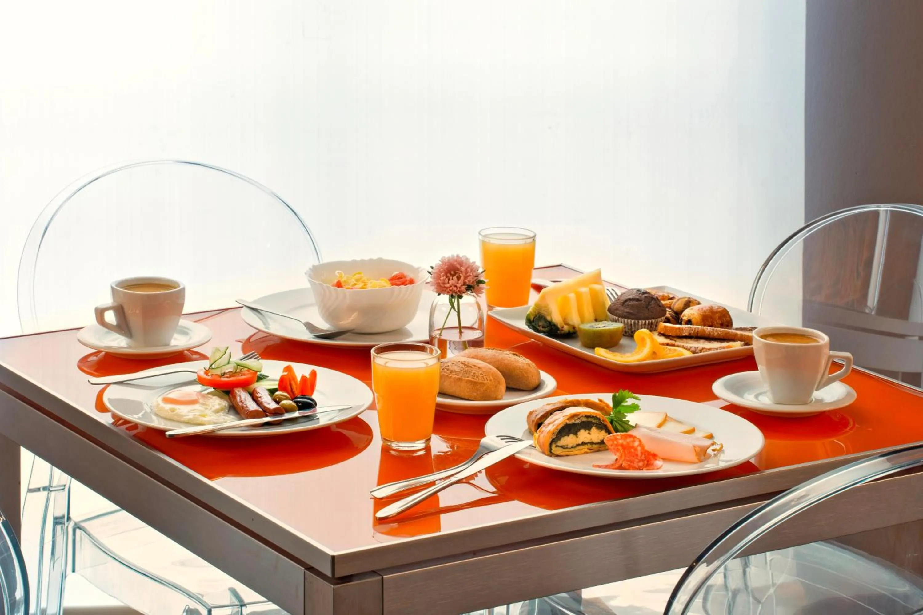 Breakfast in Zeus Essence Bucharest Central