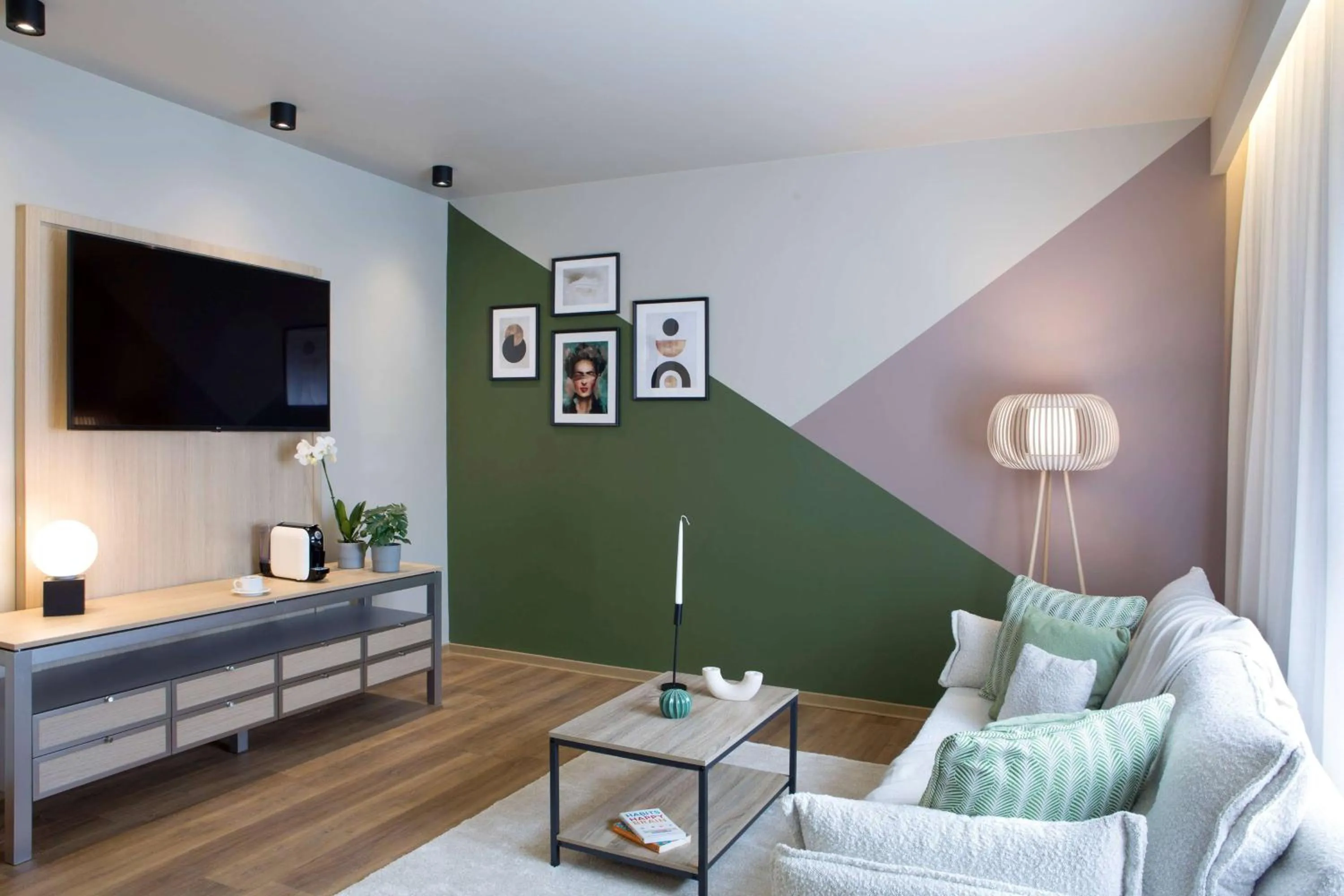 Bed in Zeus Essence Bucharest Central