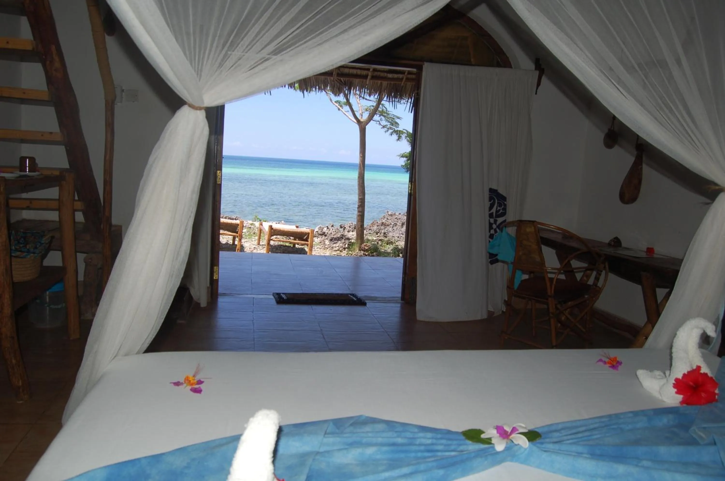 Bed in Karamba Eco Boutique Hotel