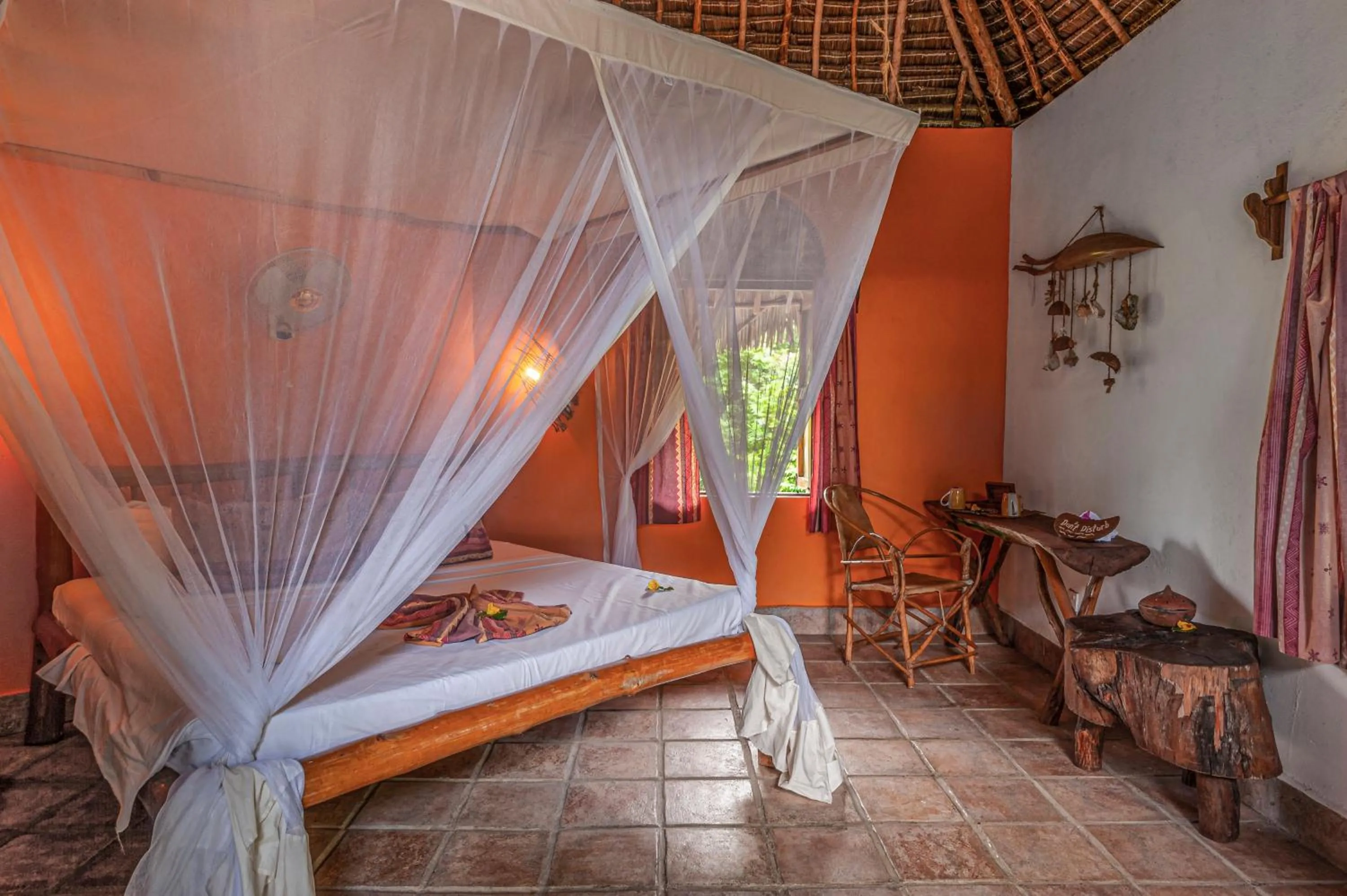 Bed in Karamba Eco Boutique Hotel