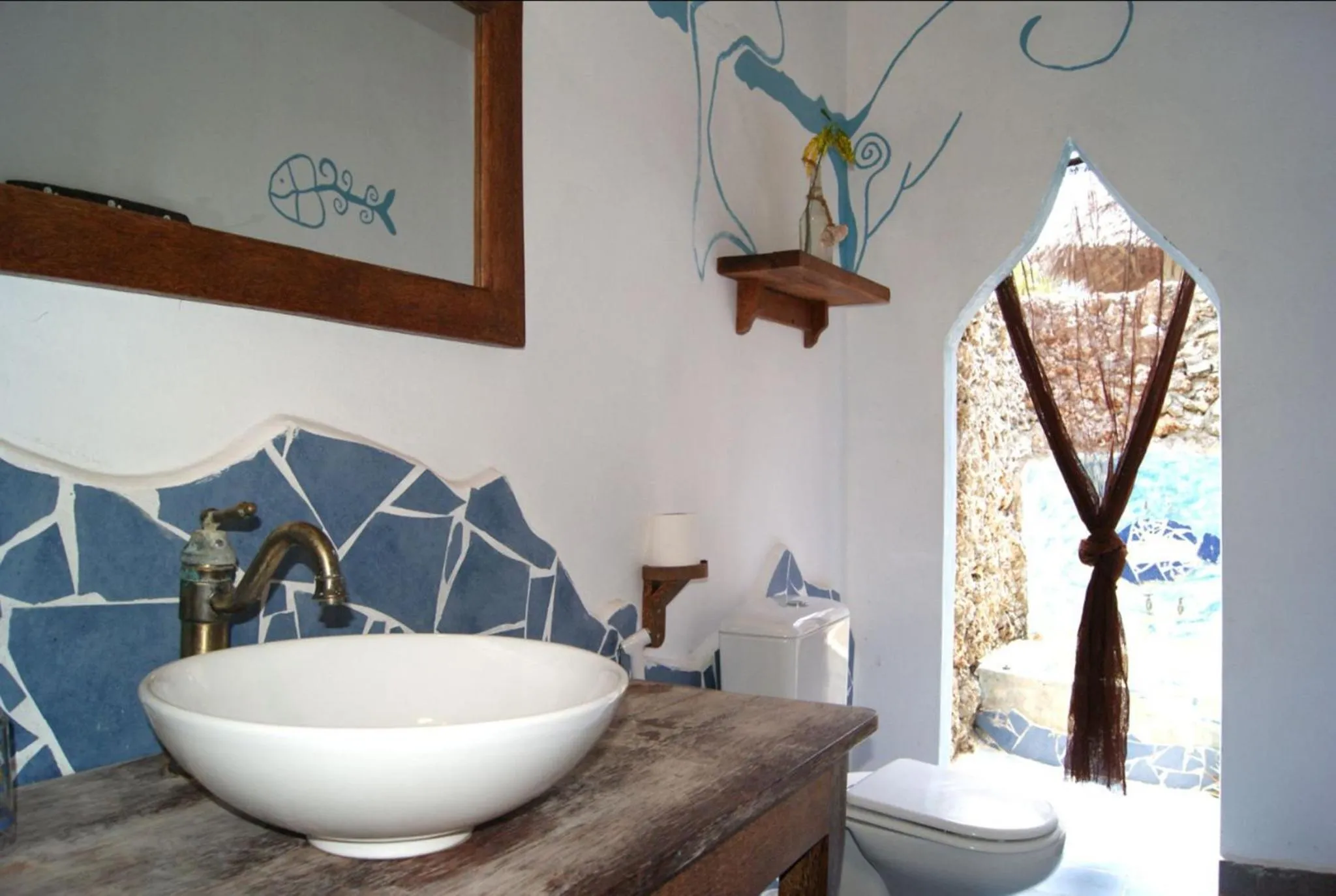 Bathroom in Karamba Eco Boutique Hotel