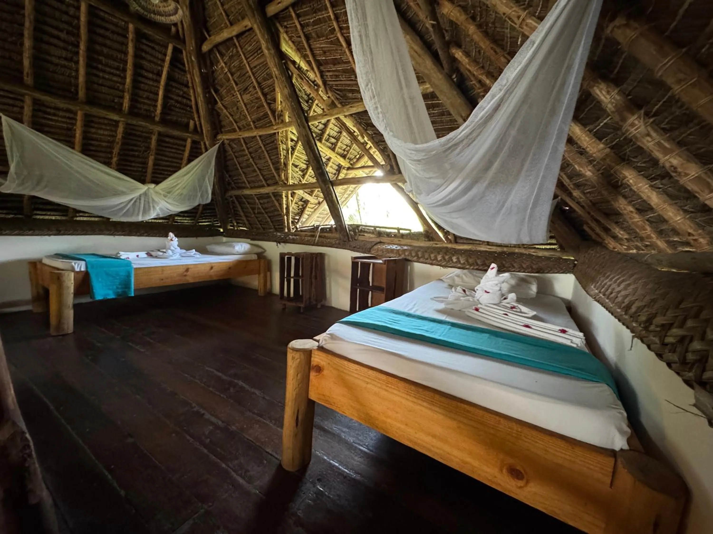 Bed in Karamba Eco Boutique Hotel