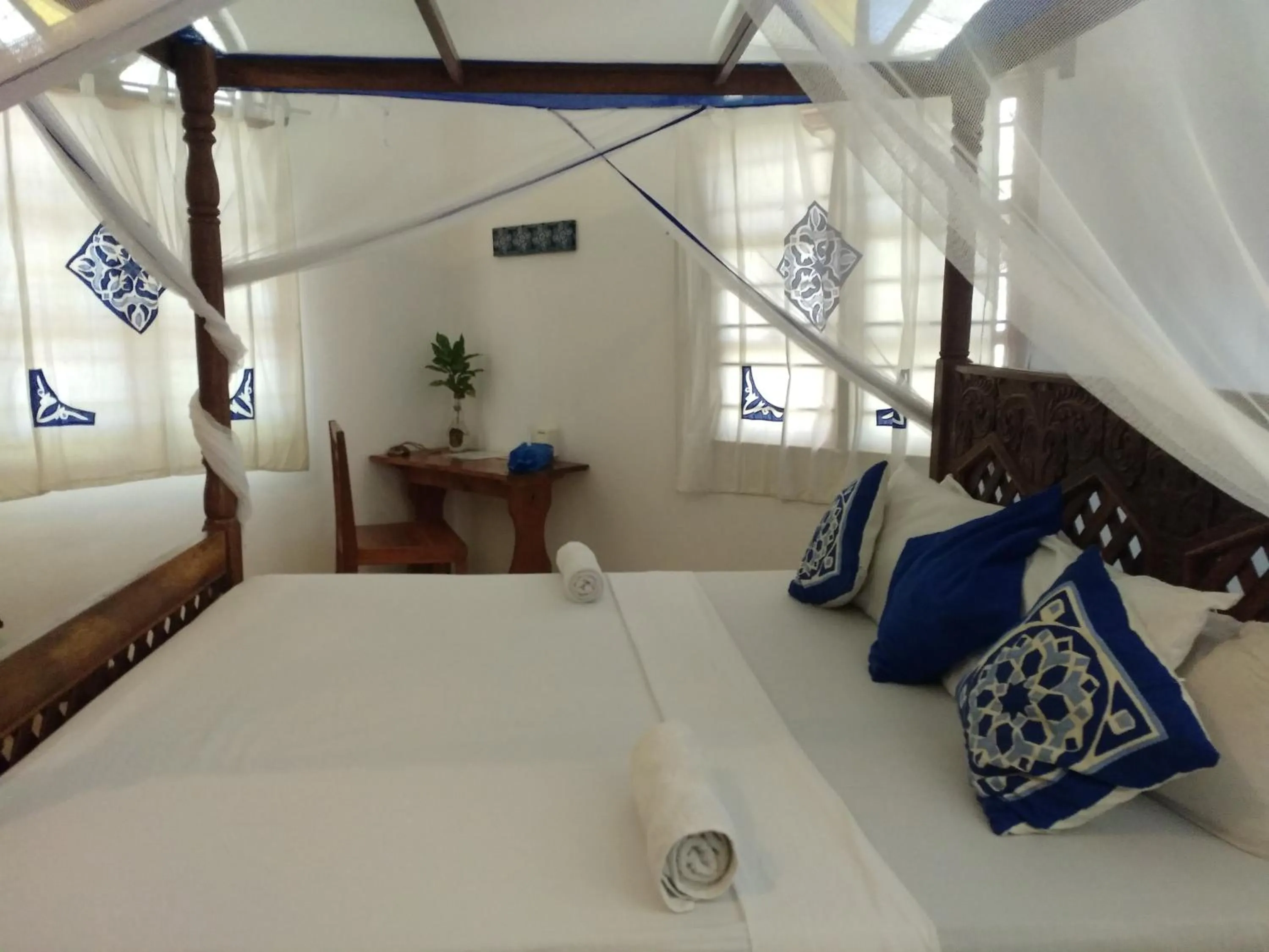 Bed in Karamba Eco Boutique Hotel