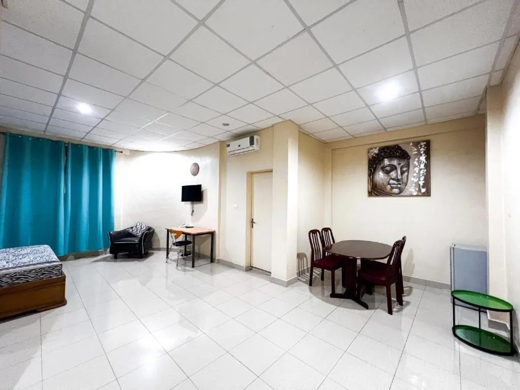 Bed in Hotel Les Fleurettes