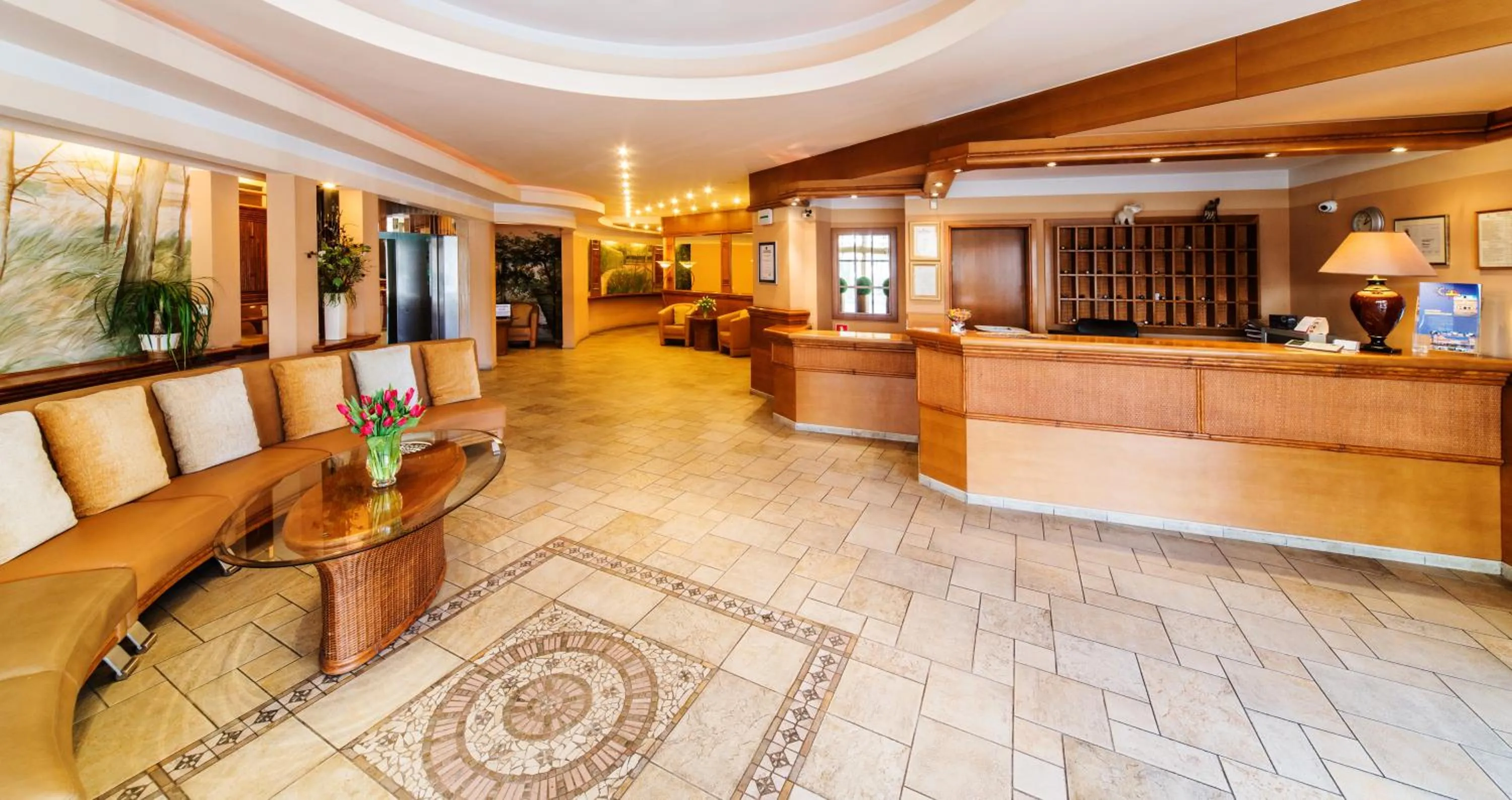 Lobby or reception in Hotel Komeda