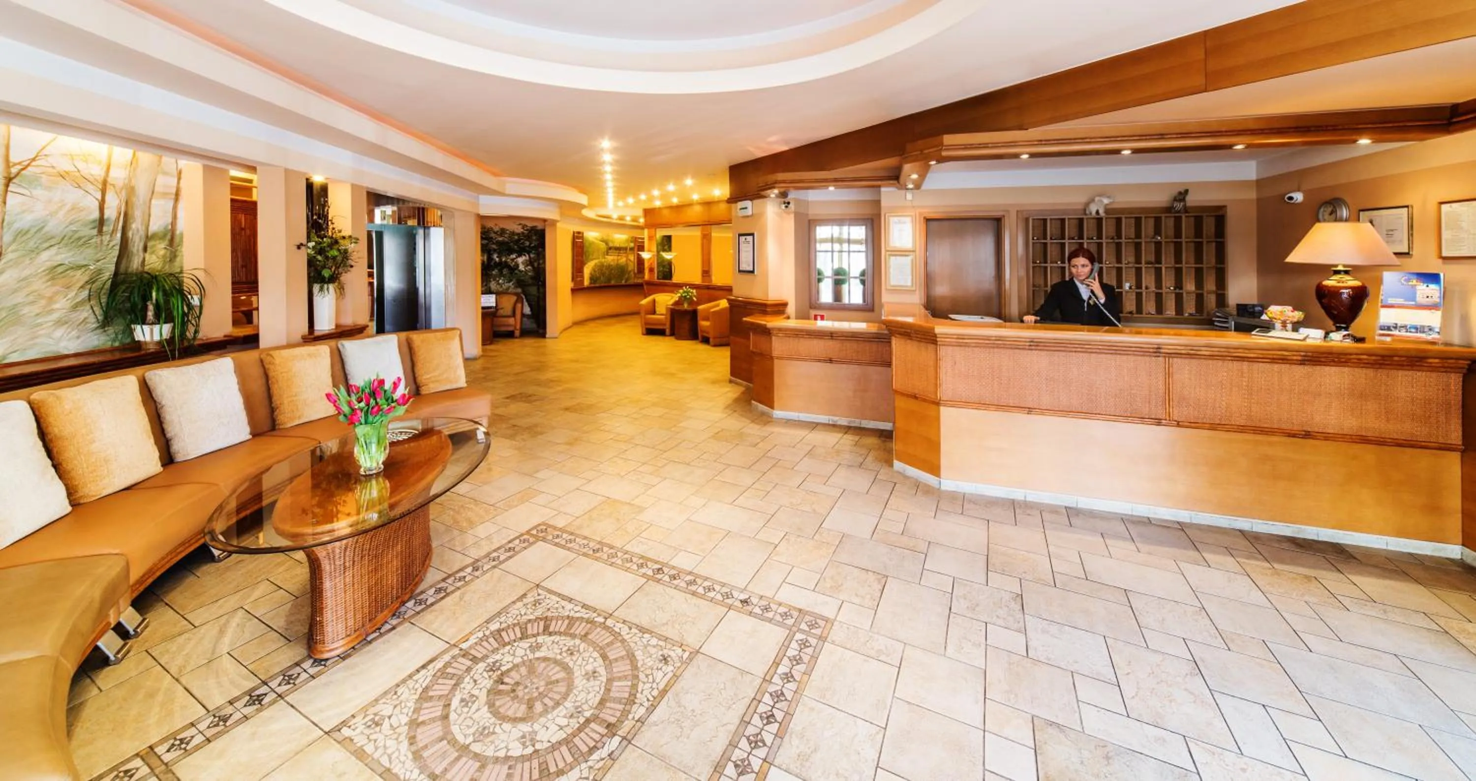 Lobby or reception in Hotel Komeda