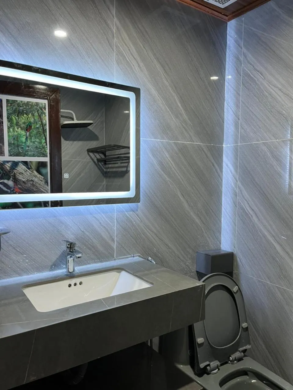 Bathroom in Green Bamboo Lodge Resort