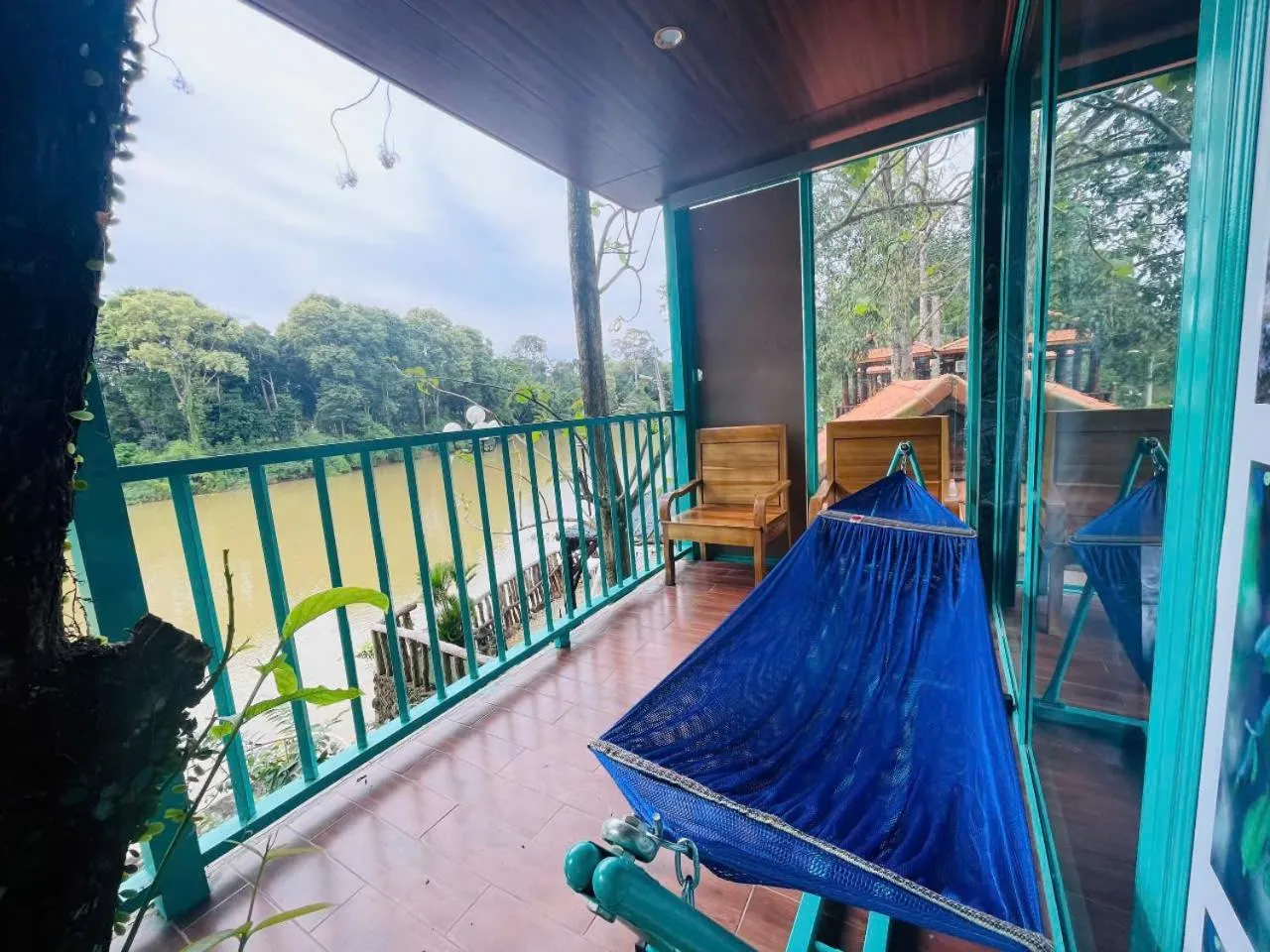 Balcony/Terrace in Green Bamboo Lodge Resort
