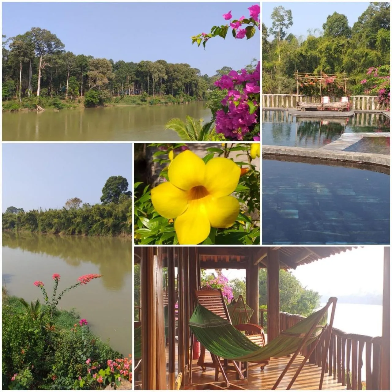 Swimming pool in Green Bamboo Lodge Resort