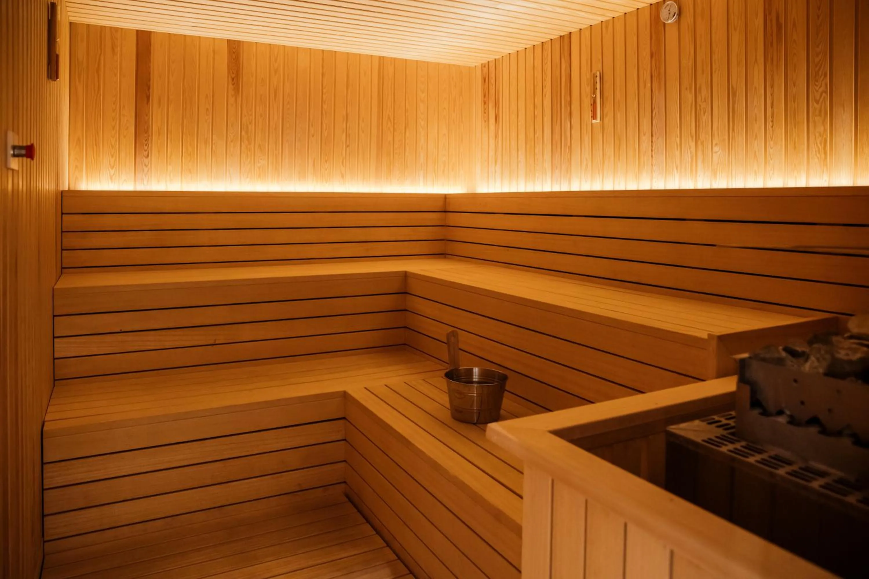 Sauna in MASLINICA Mimosa Lido Palace Hotel