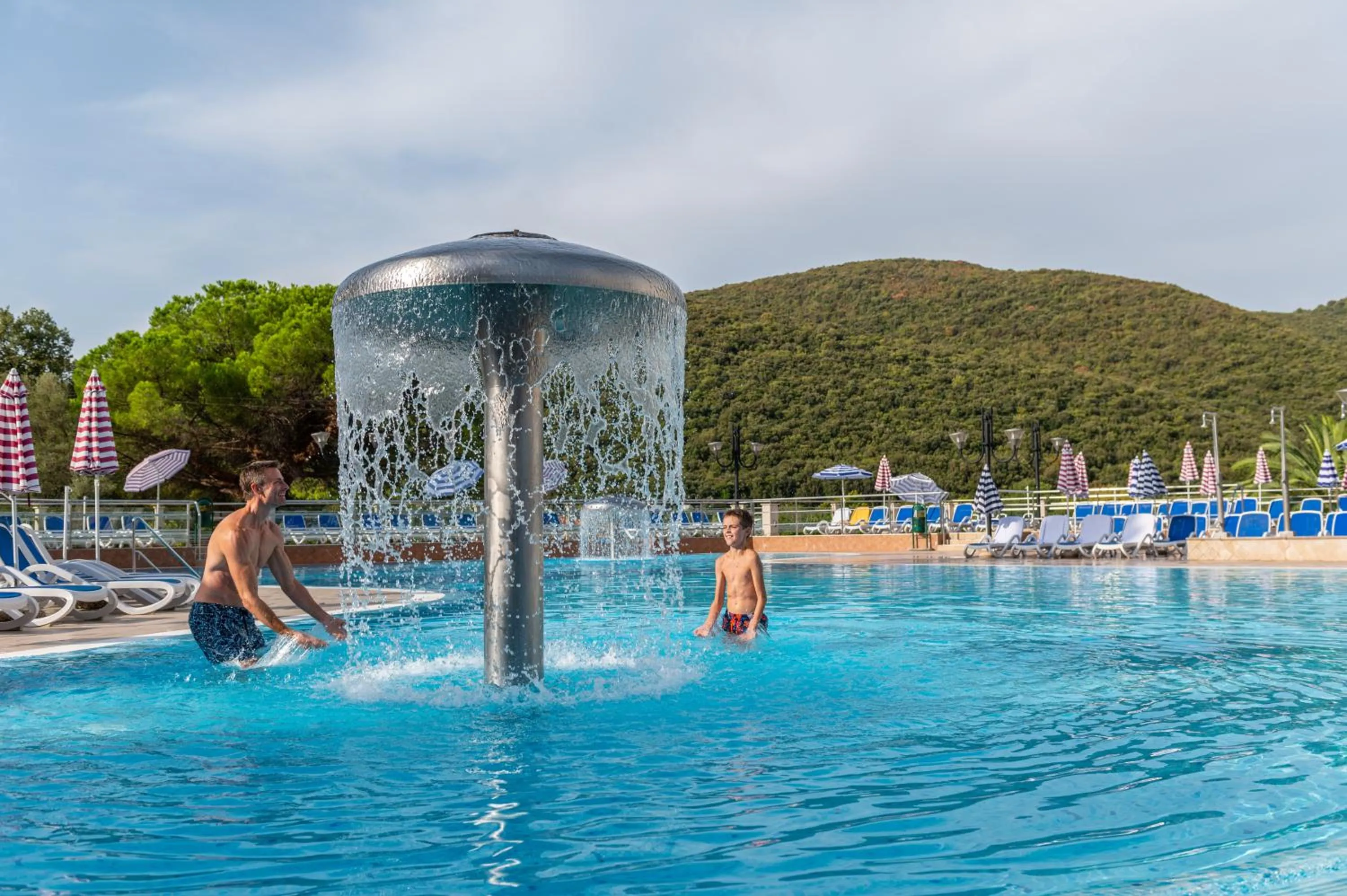 Swimming pool in MASLINICA Mimosa Lido Palace Hotel