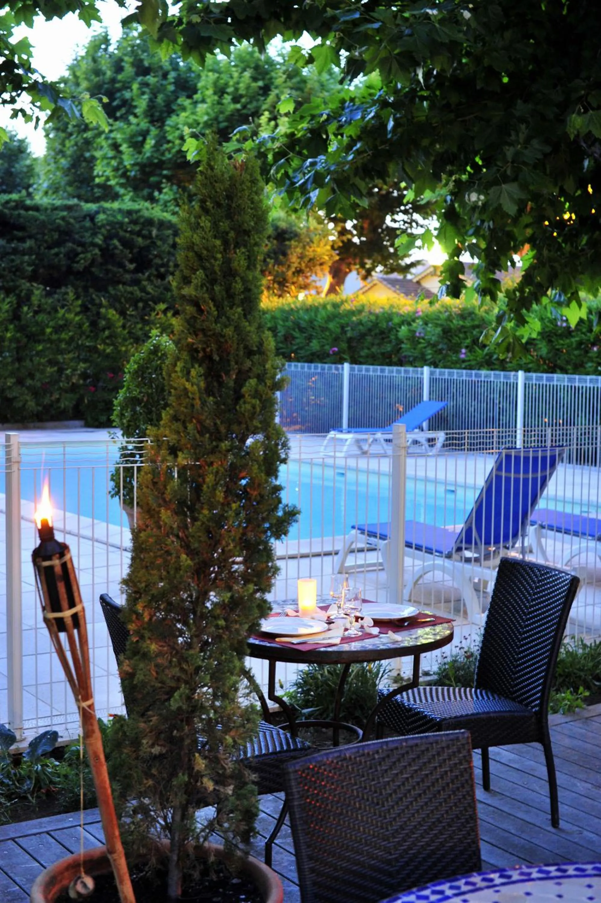 Balcony/Terrace in Hôtel Miléade Méditerranée - Port-Fréjus