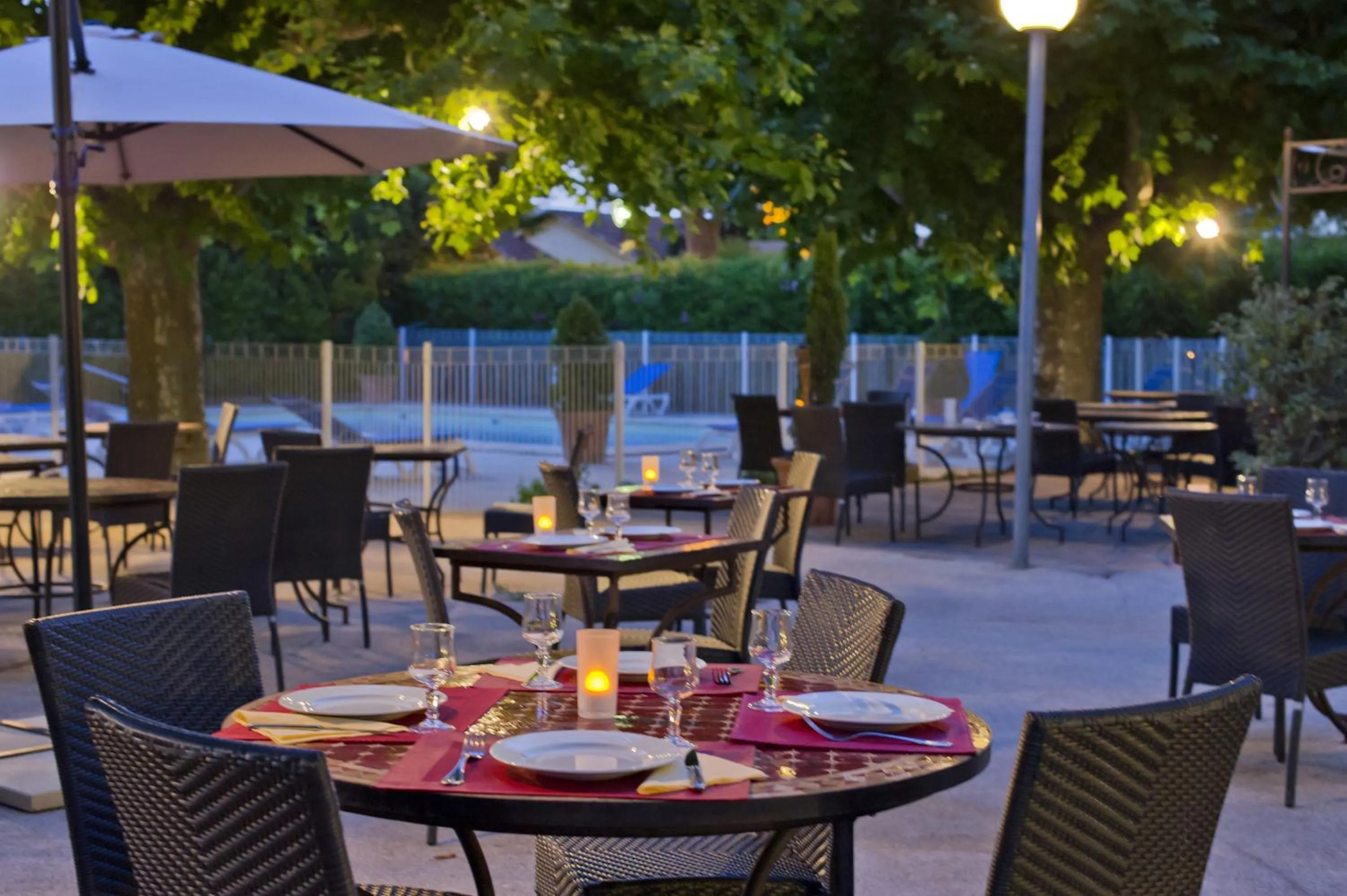 Balcony/Terrace in Hôtel Miléade Méditerranée - Port-Fréjus