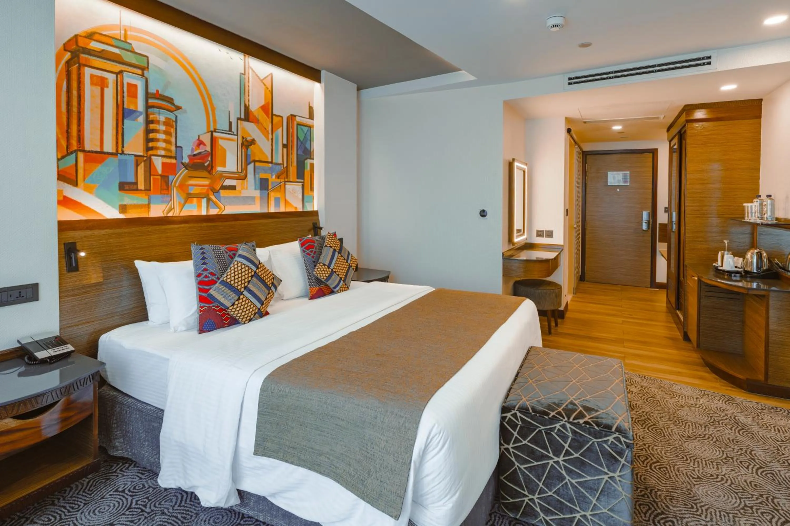 Bed in Sarova Panafric Hotel