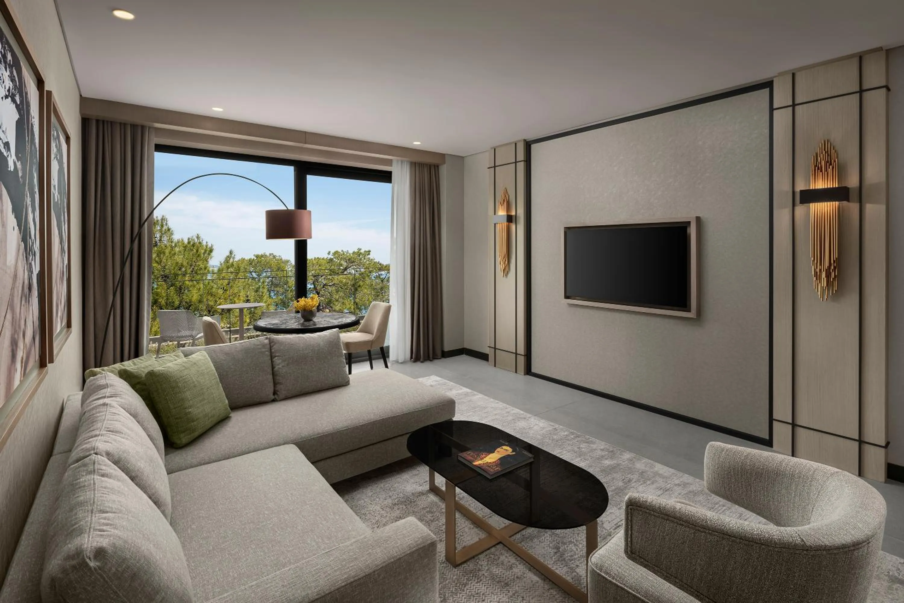 Seating area in NG Phaselis Bay