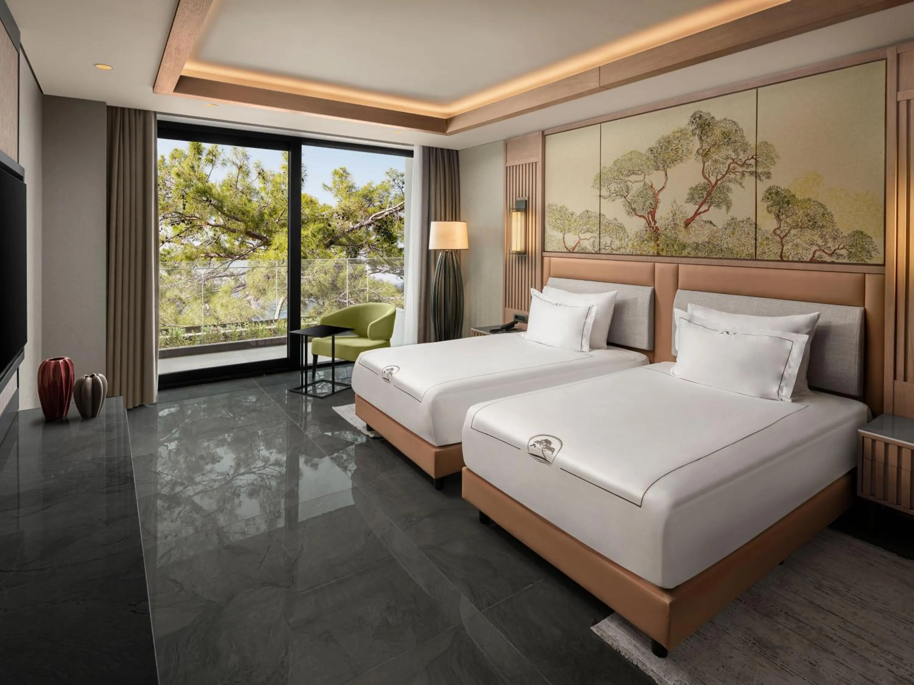 Bed in NG Phaselis Bay