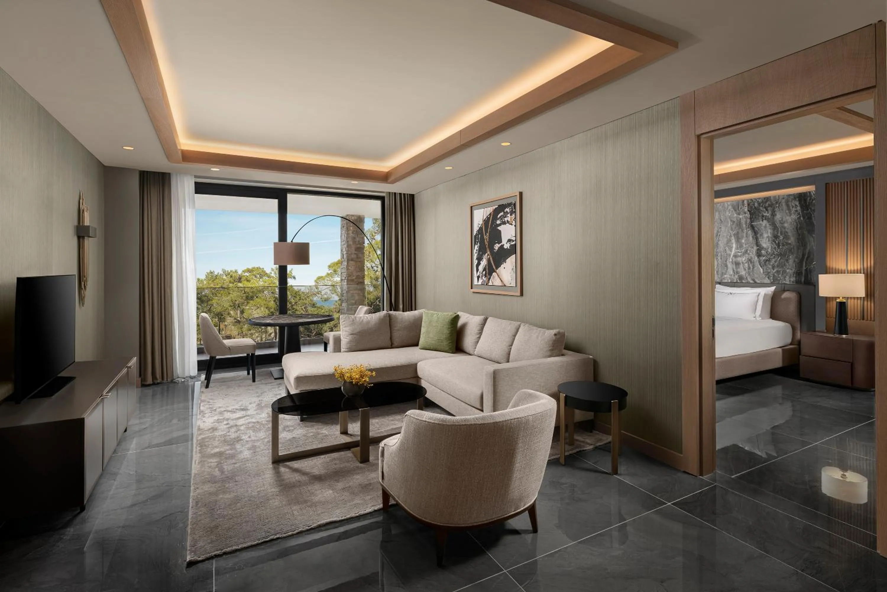 Seating area in NG Phaselis Bay