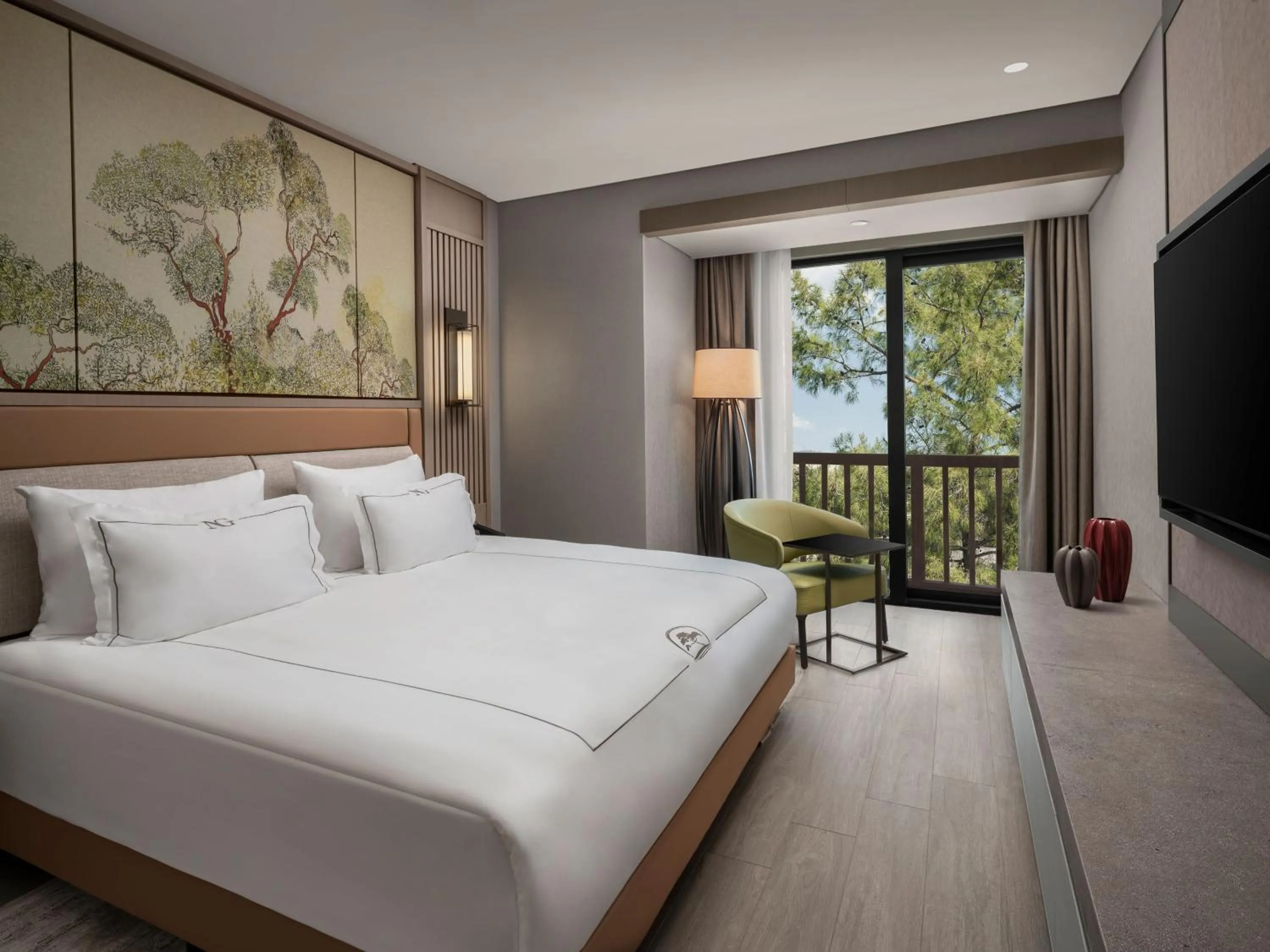 Photo of the whole room, Bed in NG Phaselis Bay