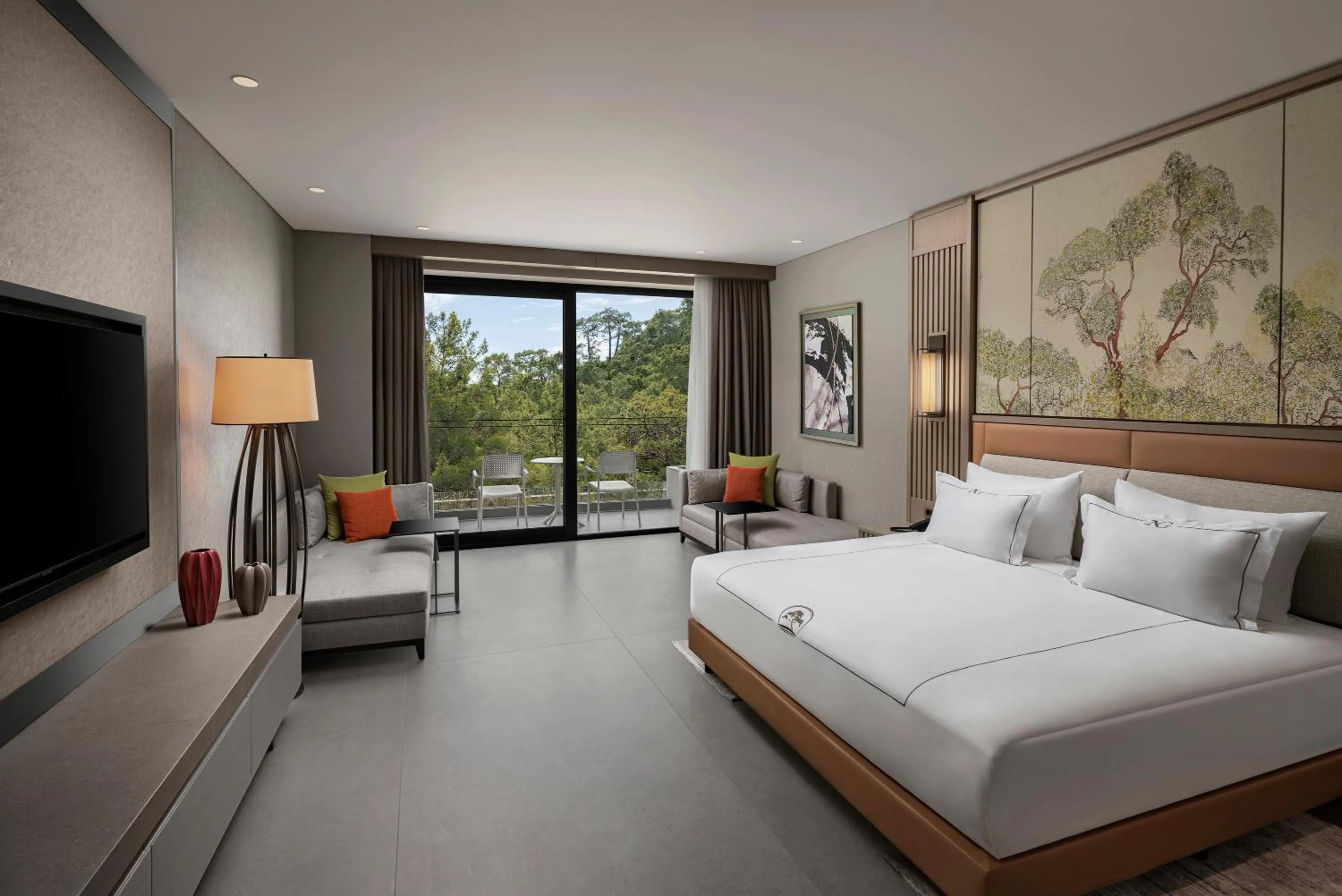 Bed in NG Phaselis Bay