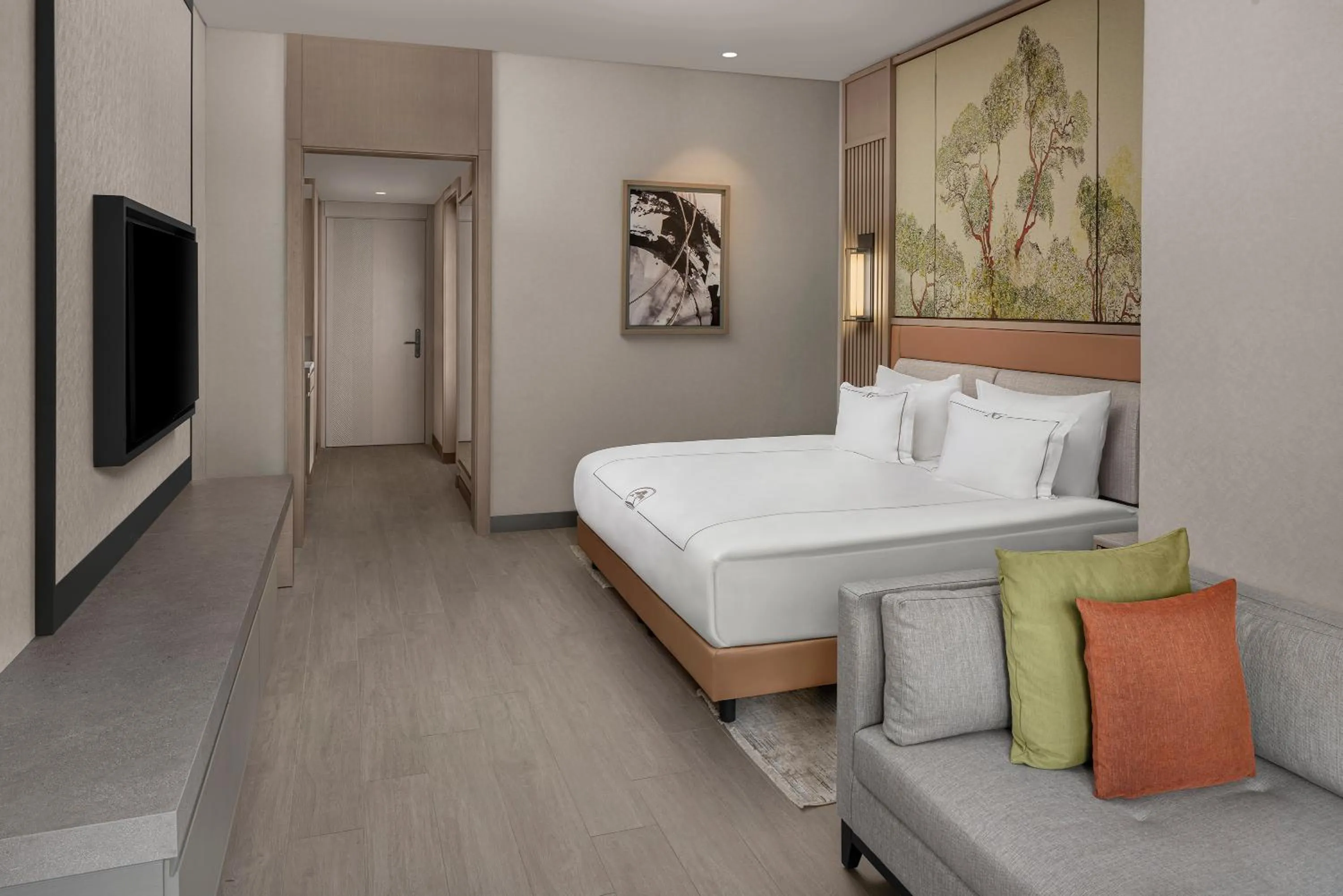 Bed in NG Phaselis Bay