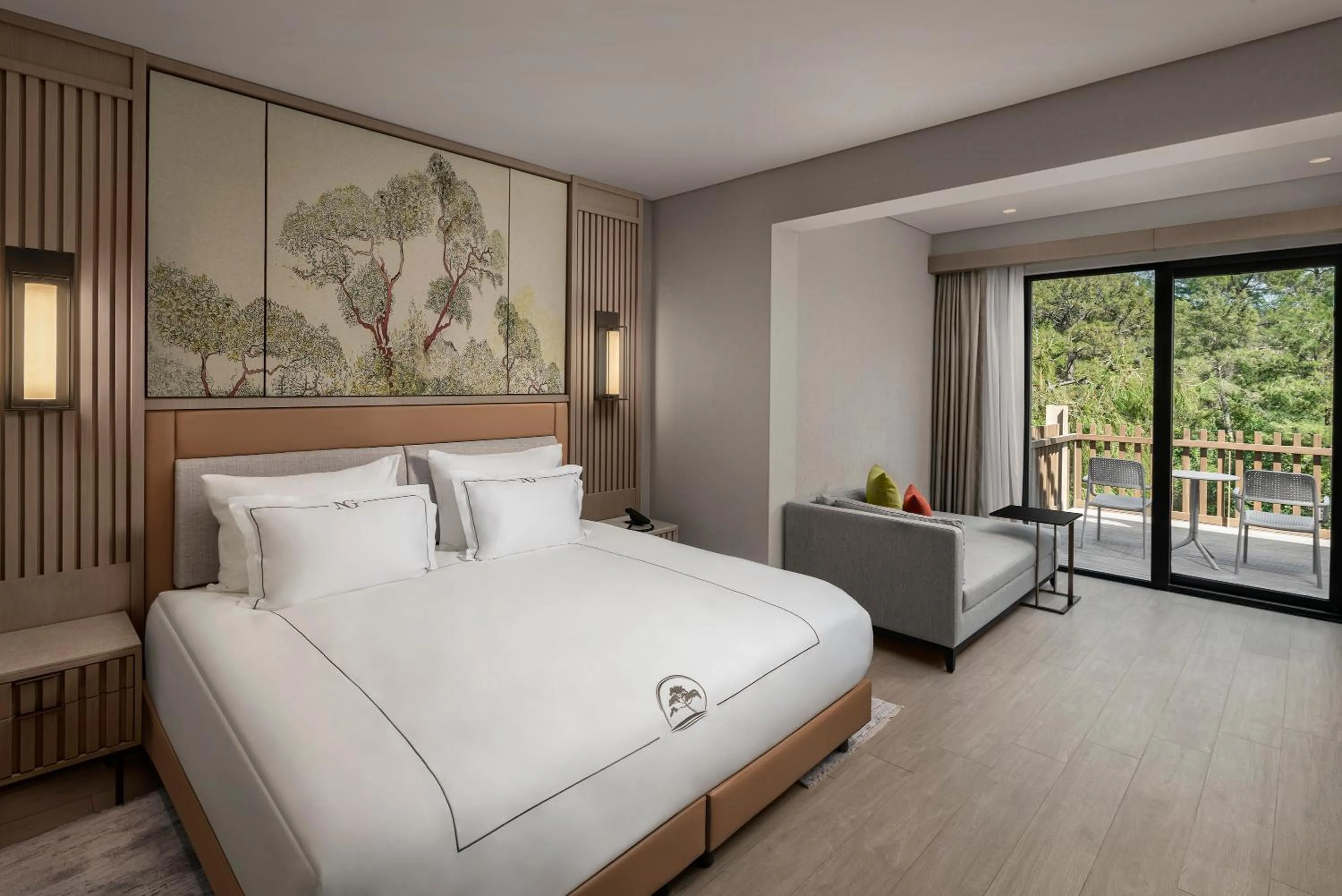 Bed in NG Phaselis Bay