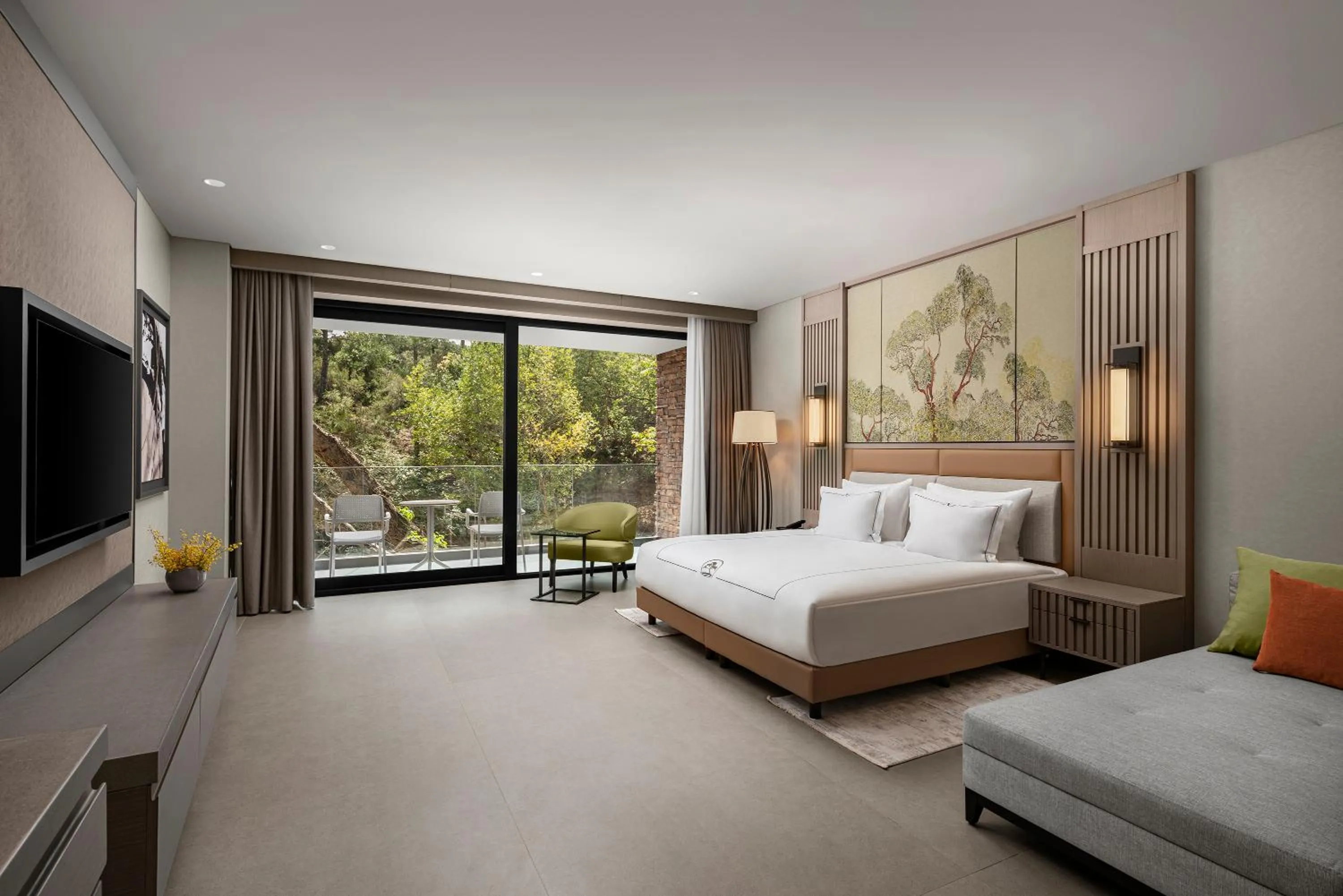 Bedroom, Bed in NG Phaselis Bay