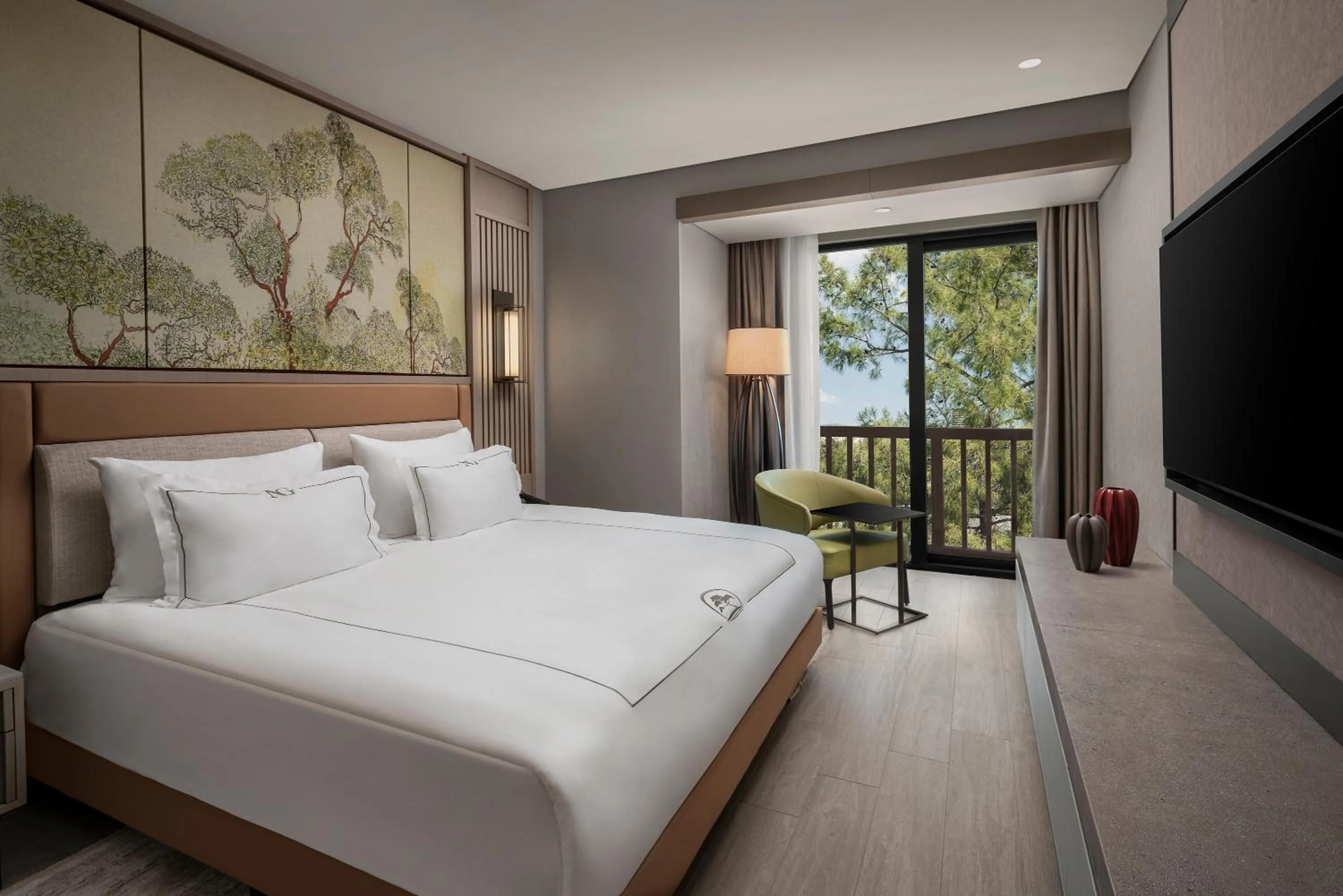 Bedroom, Bed in NG Phaselis Bay