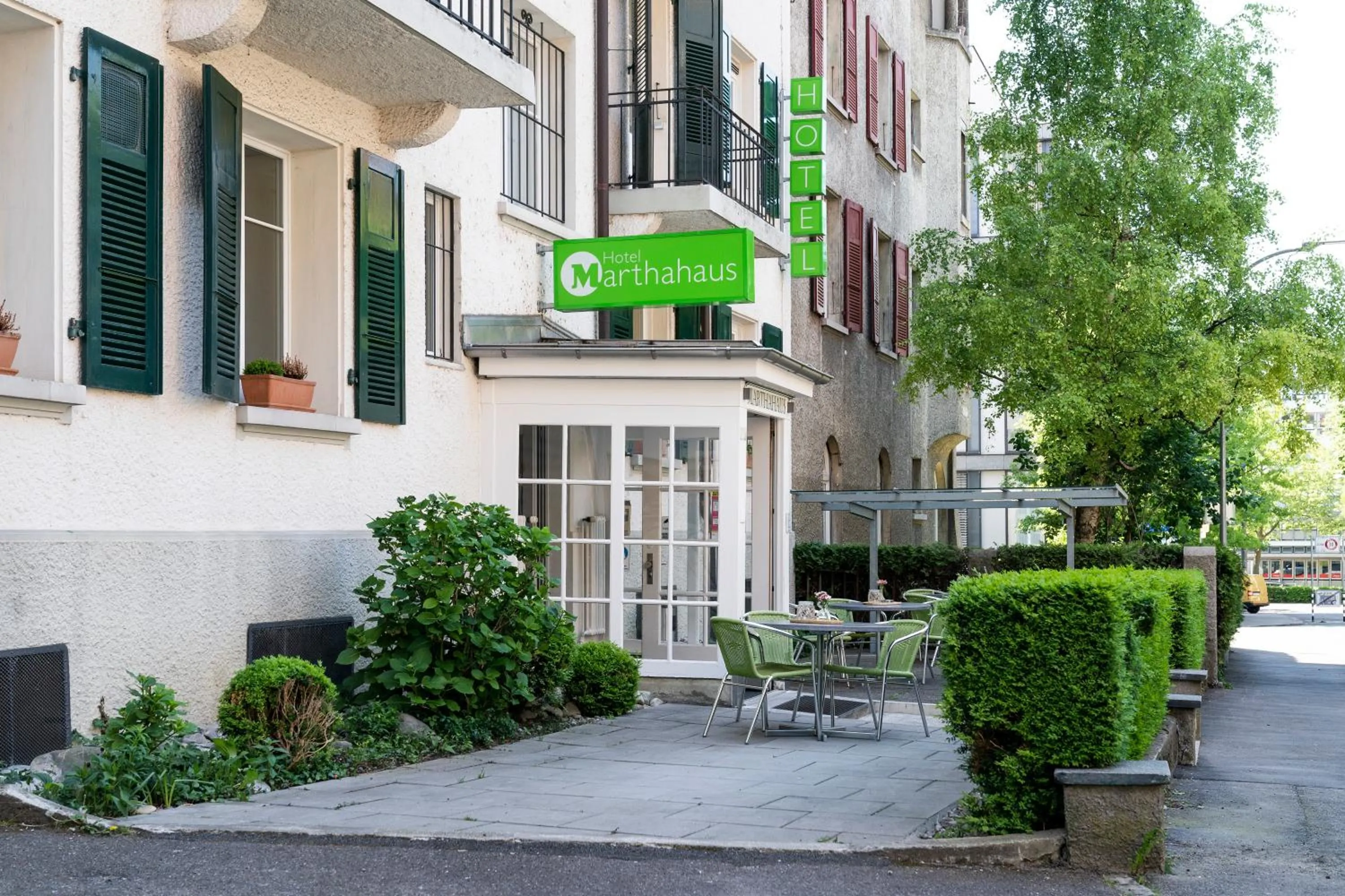 Facade/entrance in Hotel Marthahaus