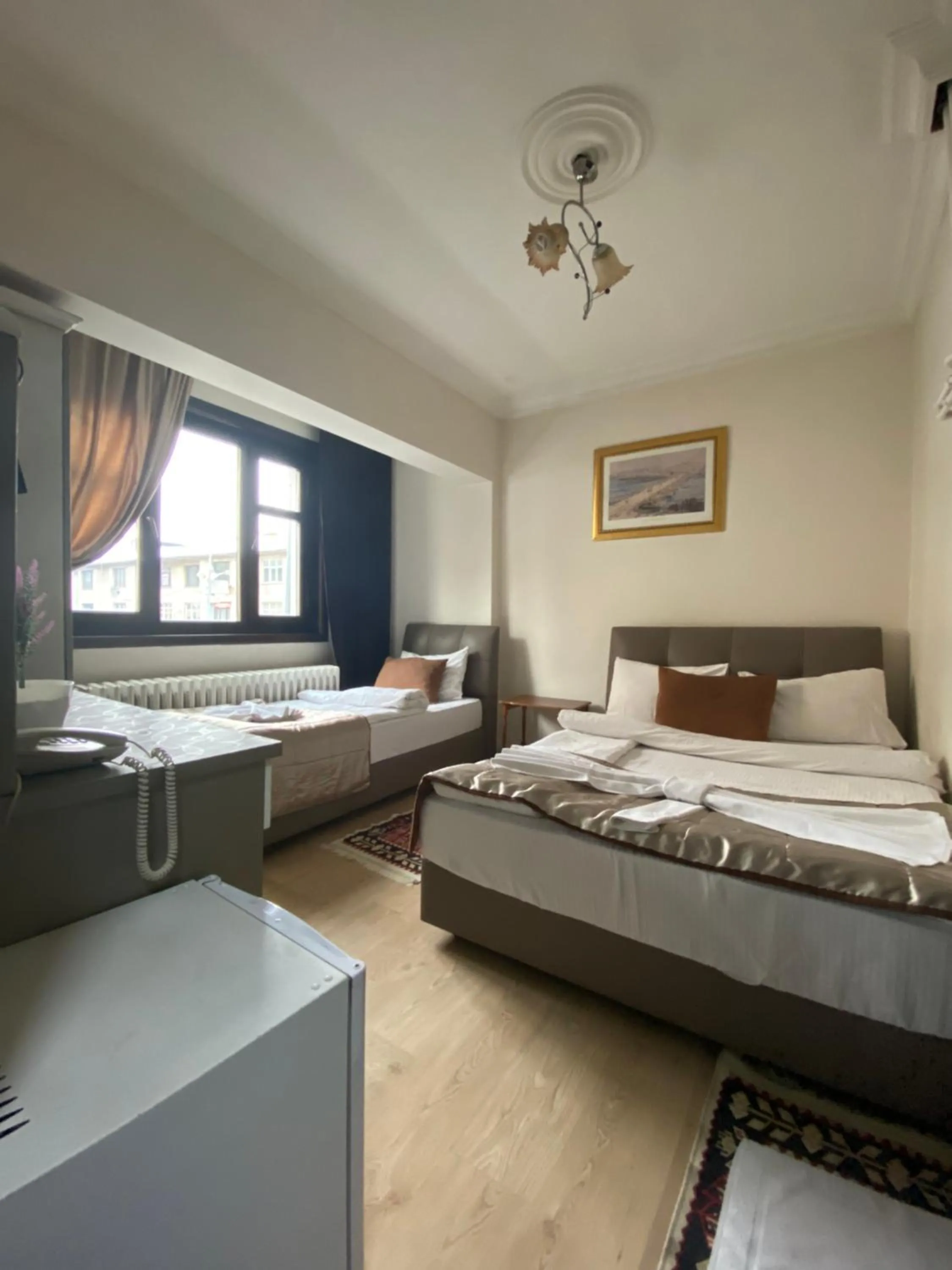 Bed in Hotel Kent Ani