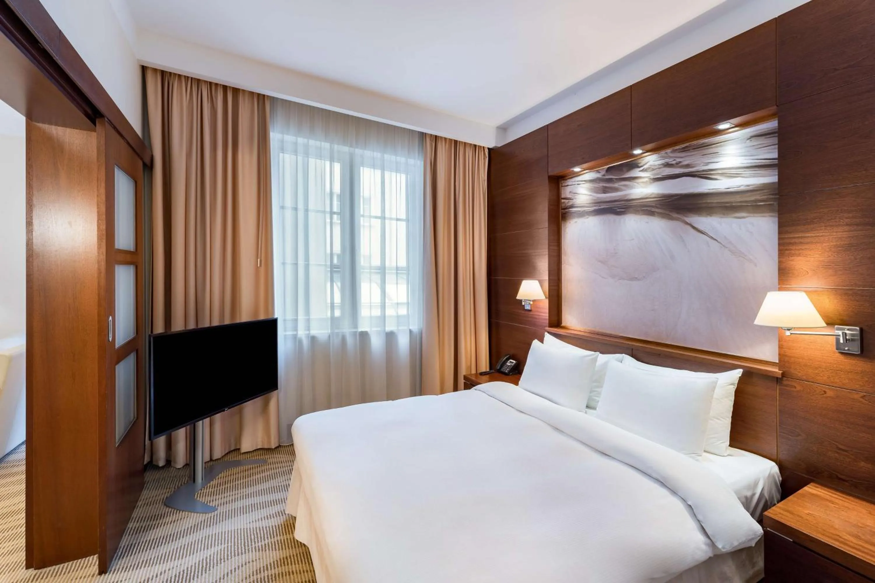 Photo of the whole room, Bed in Radisson Blu Hotel, Gdańsk