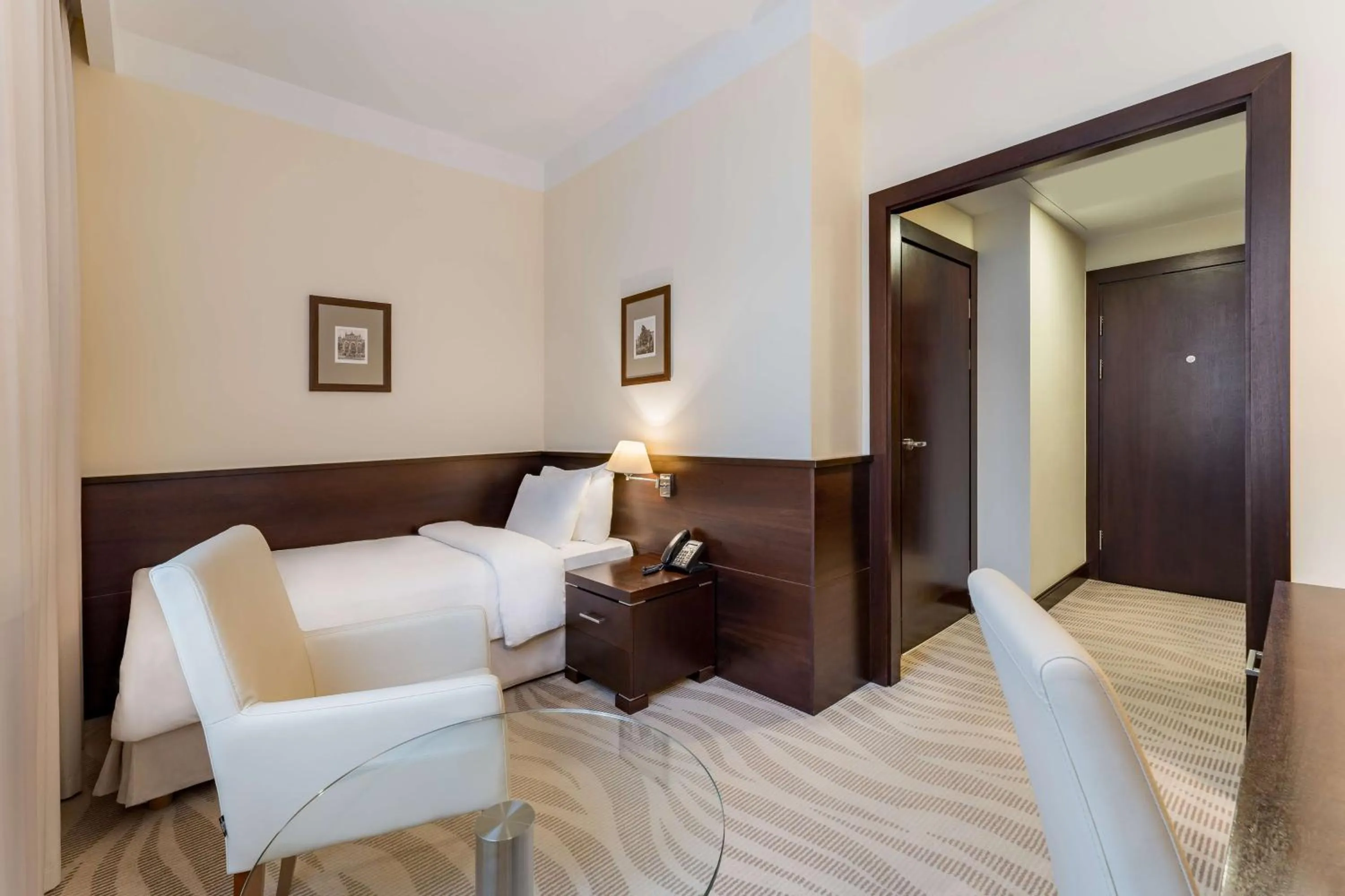 Bed in Radisson Blu Hotel, Gdańsk